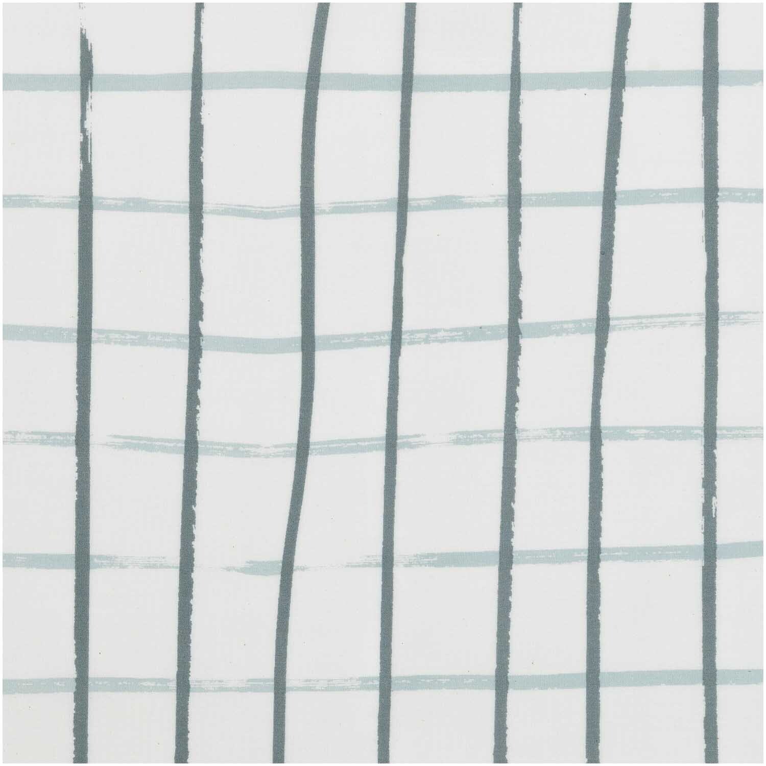 Druckstoff Crafted Nature kariert grau 50x140cm Druckstoff Crafted Nature kariert grau 50x140cm