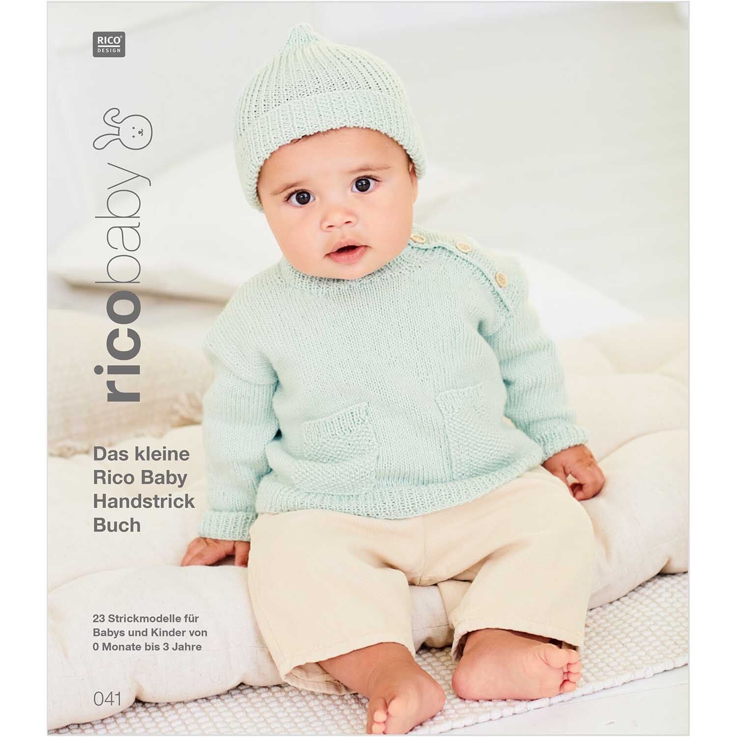 Strickset Strampler Modell 18 aus Rico Baby 041