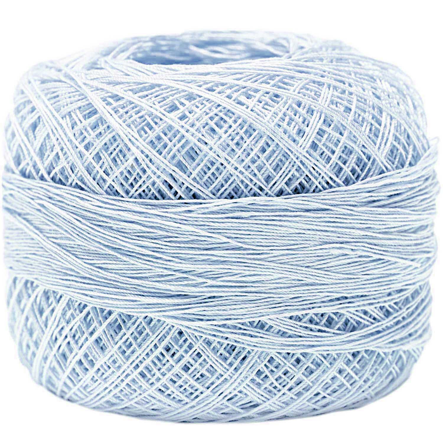 Rico Design Spitzengarn Hellblau