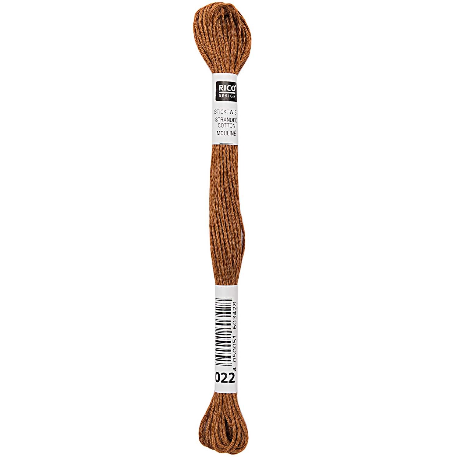Rico Design Sticktwist 8m 022 Goldgelb
