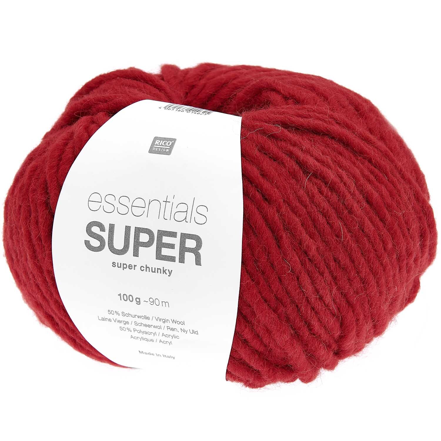 Rico Design Essentials Super super chunky Rot