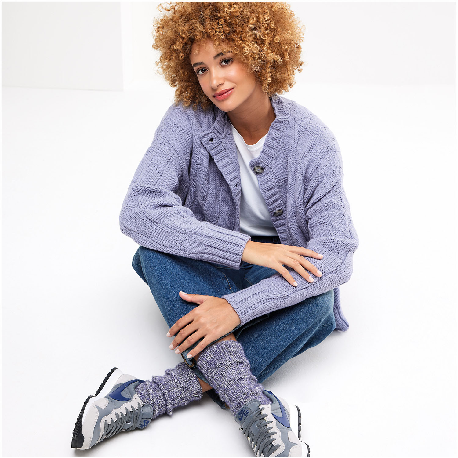 Strickset Jacke Modell 32 aus Die Neue Masche Nr. 8