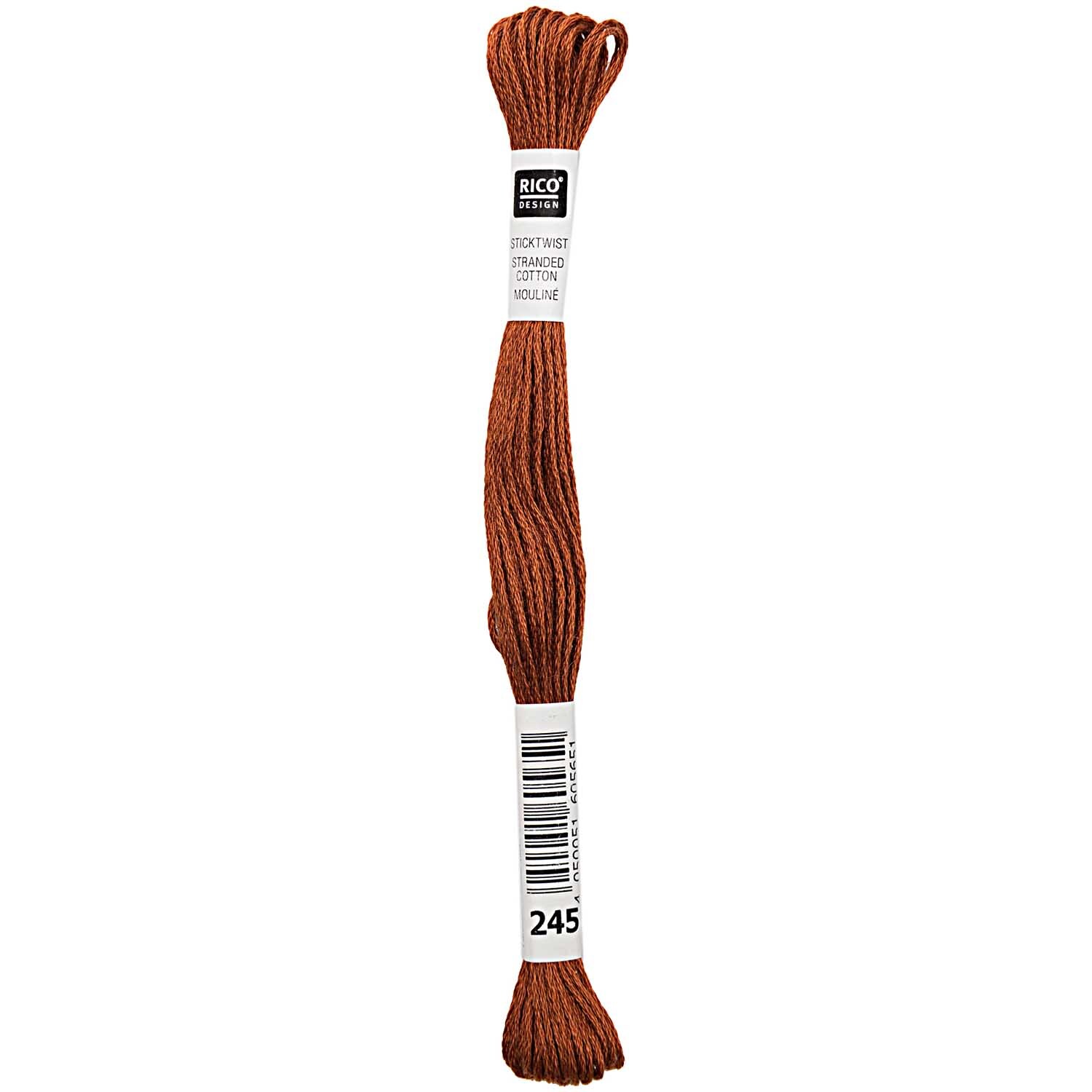 Rico Design Sticktwist 8m 245 Rost