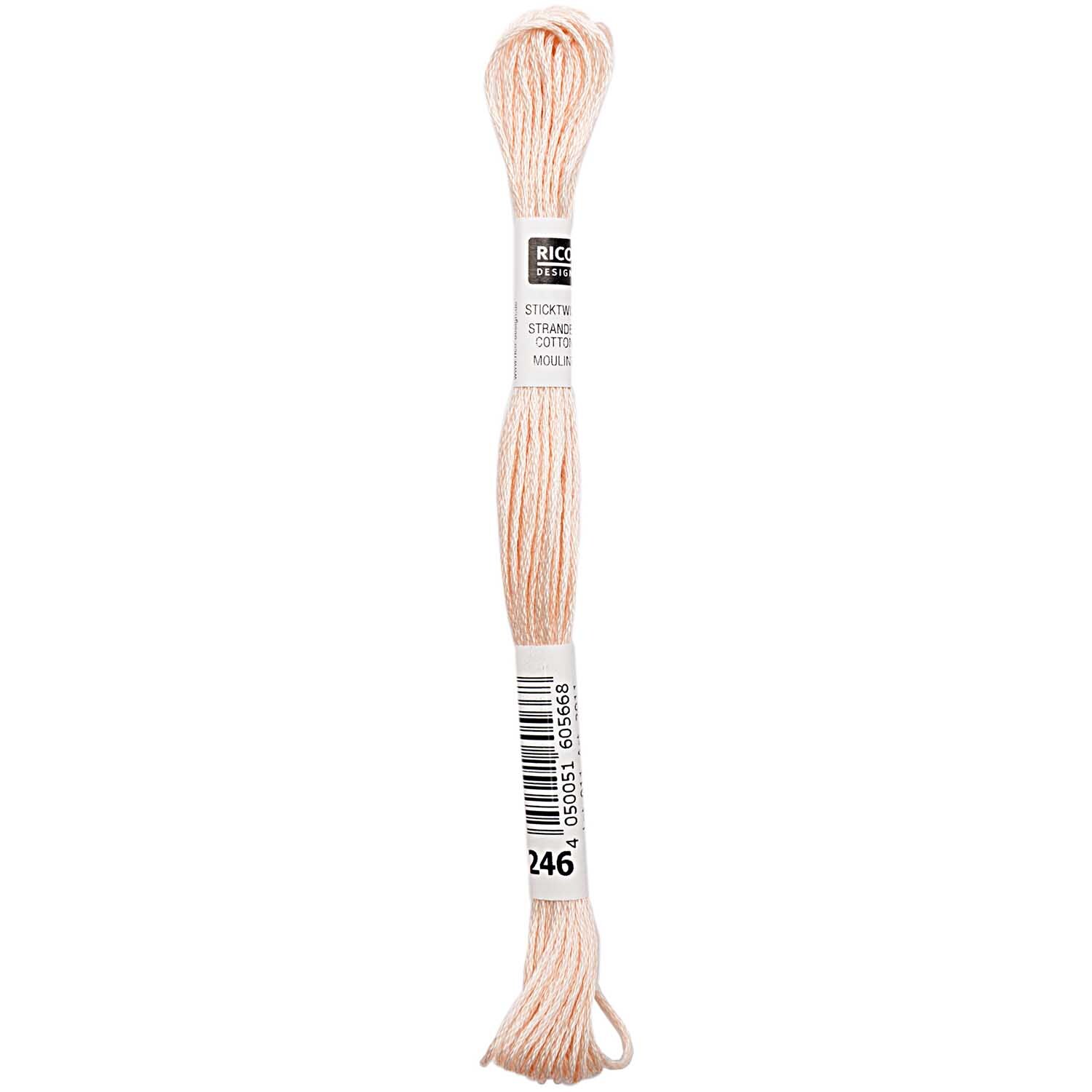 Rico Design Sticktwist 8m 246 Rotbraun