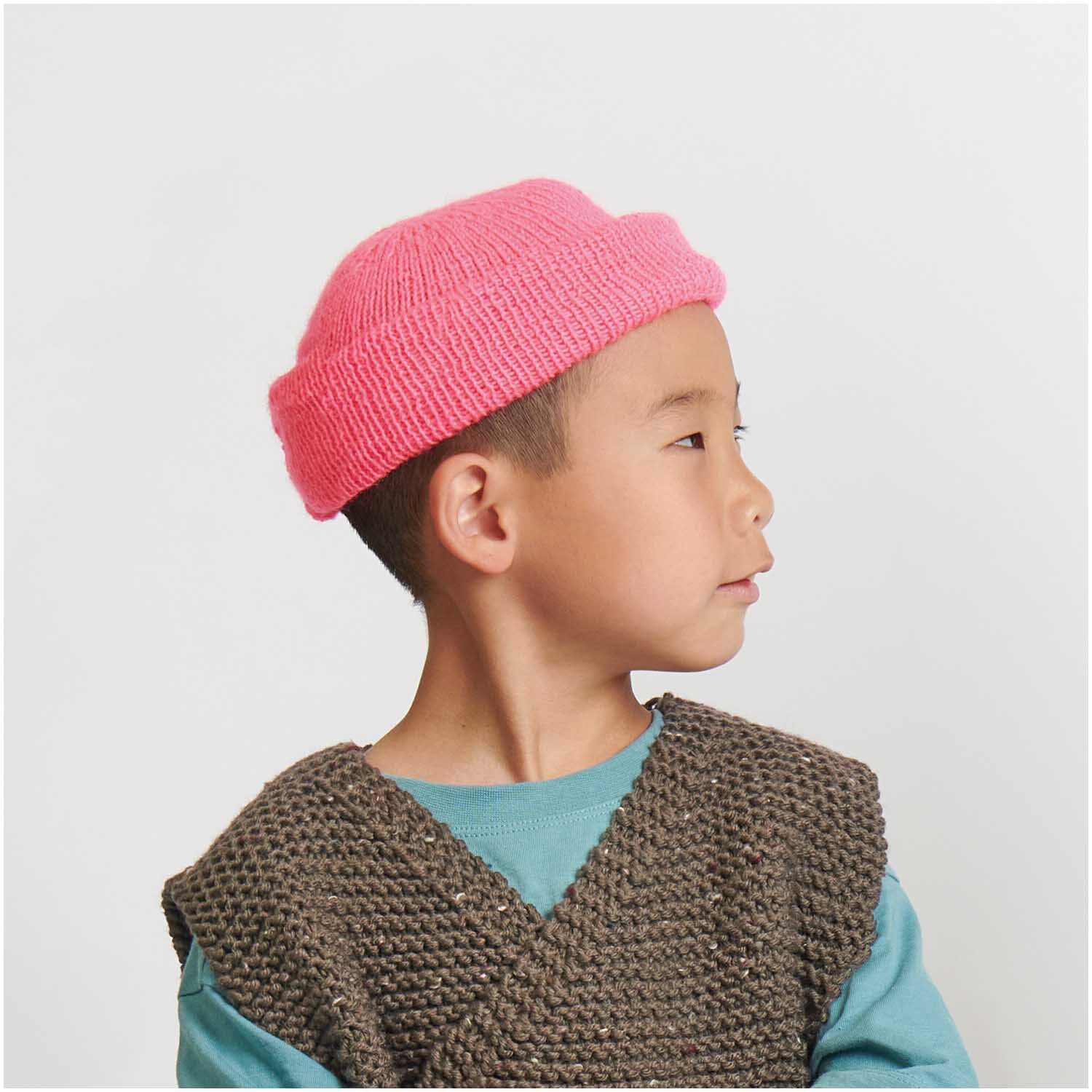 Strickset Mütze Modell 14 aus Kids Nr. 12