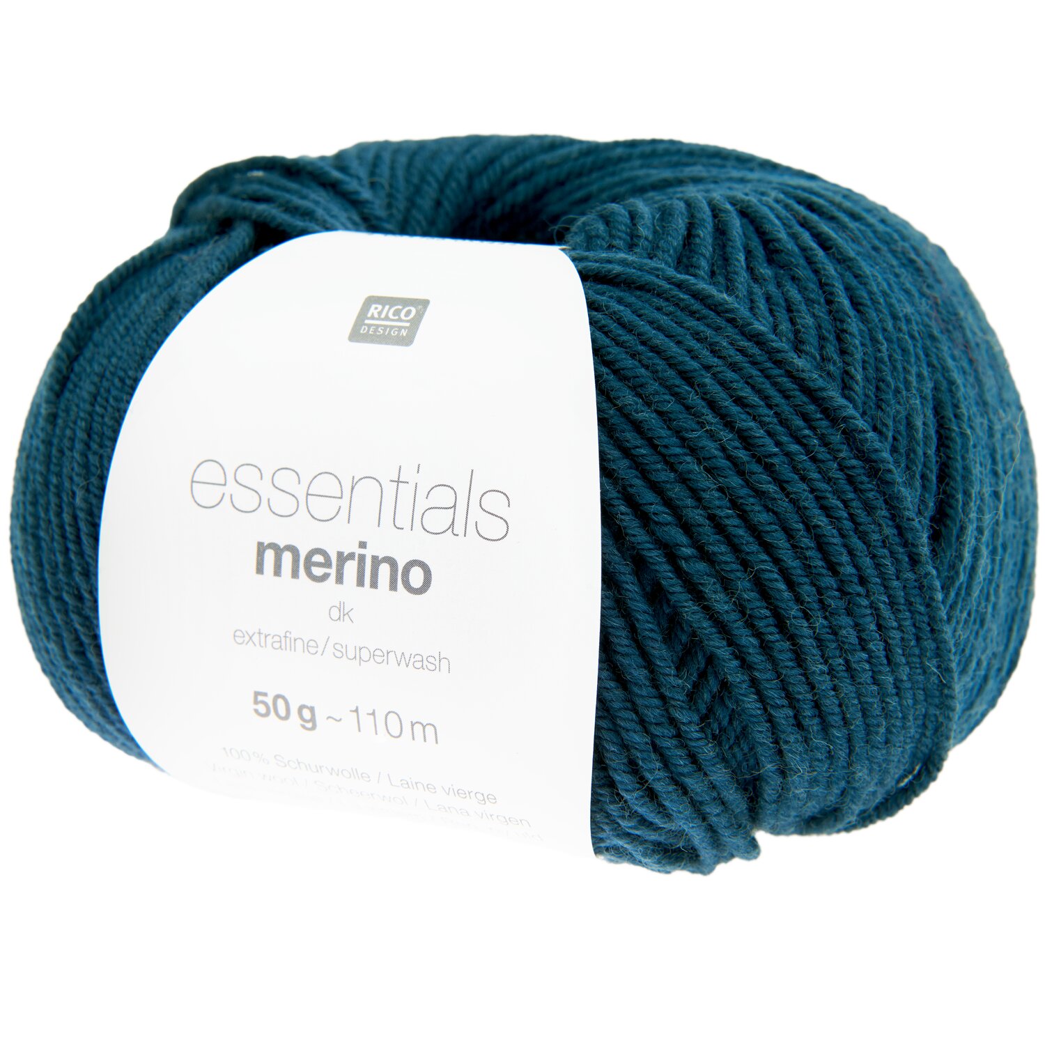 Rico Design Essentials Merino dk Dunkelpetrol