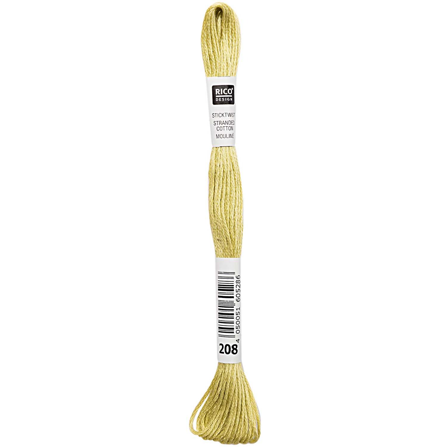 Rico Design Sticktwist 8m 208 Olivgrün