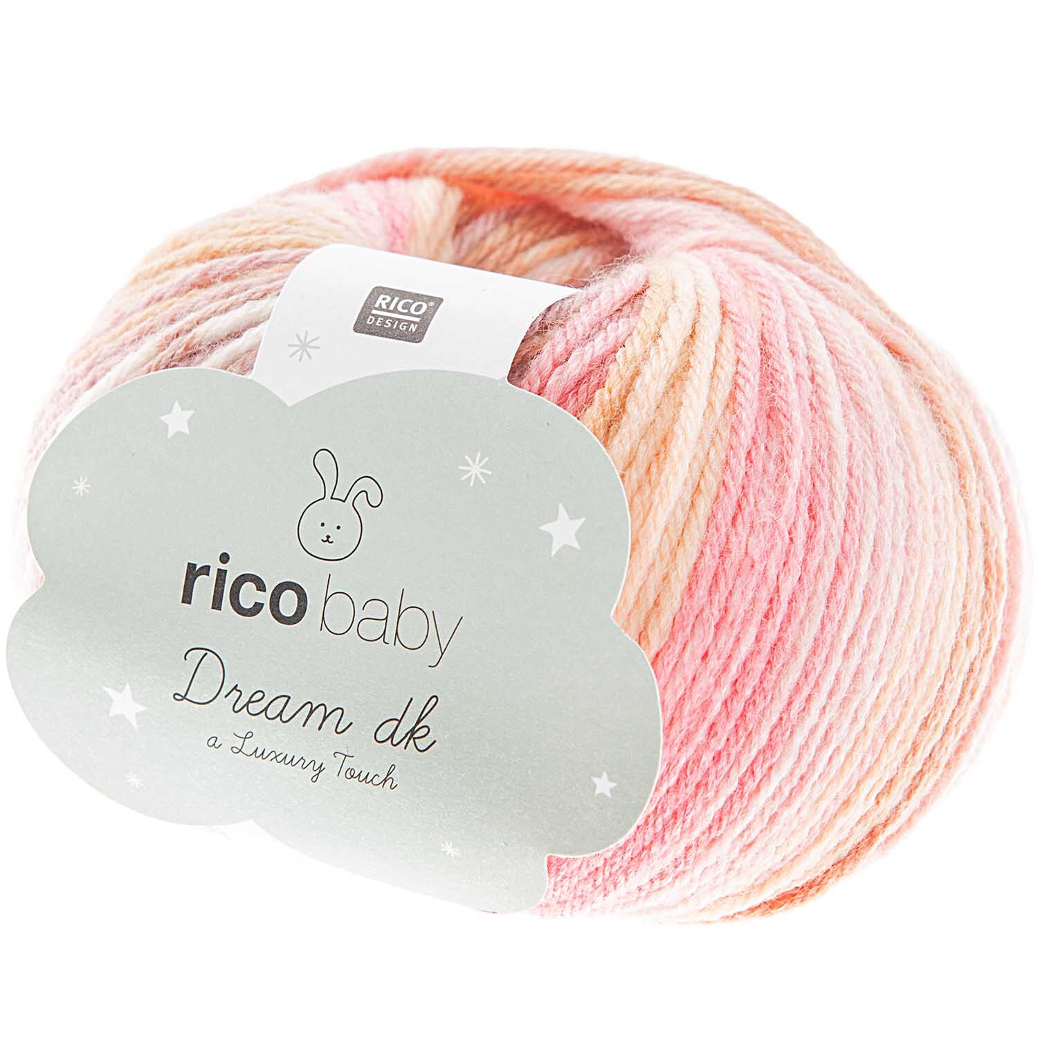 Rico Baby Dream dk A Luxury Touch 50g 115m Farbe Rosa-Beige von Rico Design Rico Baby Dream dk A Luxury Touch: Weiches Garn in Rosa-Beige, ideal für Babyprojekte.