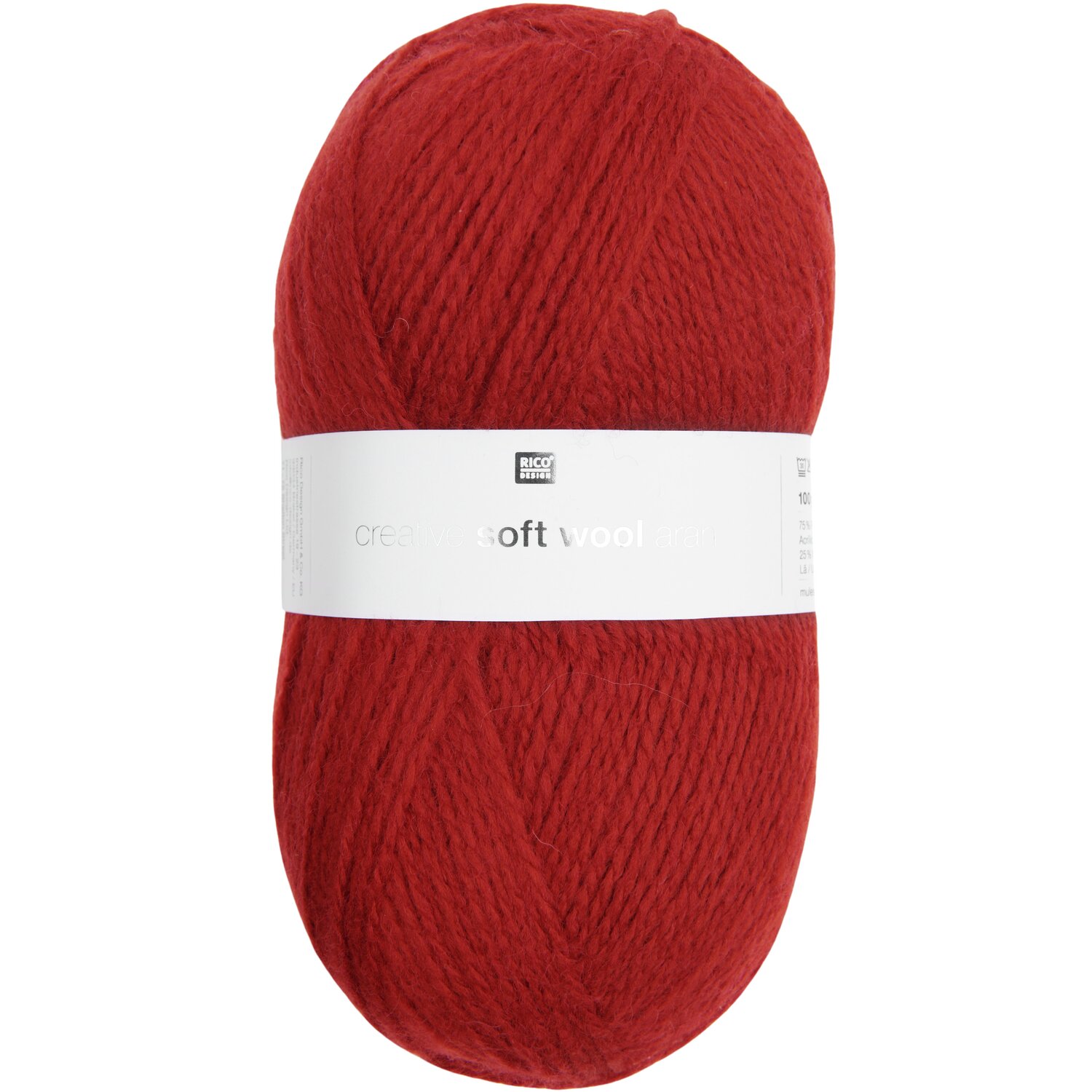 Rico Design Creative Soft Wool aran Rot