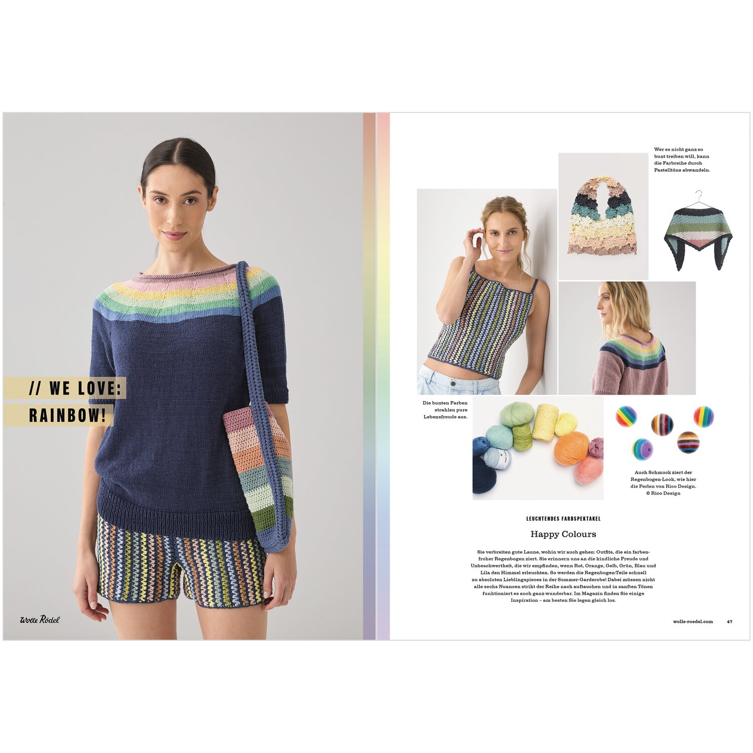 Die Neue Masche No. 15 Frühjahr-Sommer von idee. Creativmarkt