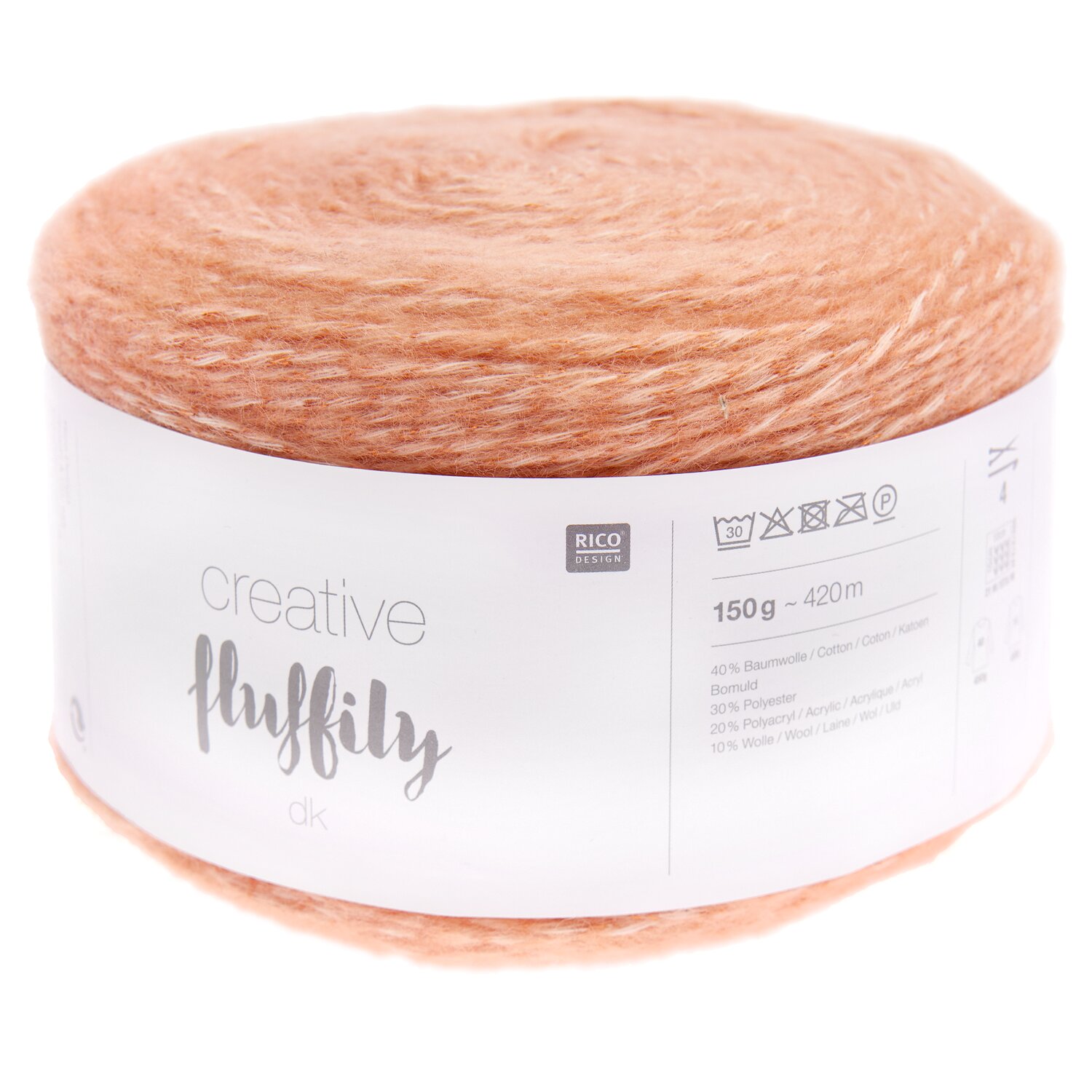Rico Design Creative Fluffily dk Lachs