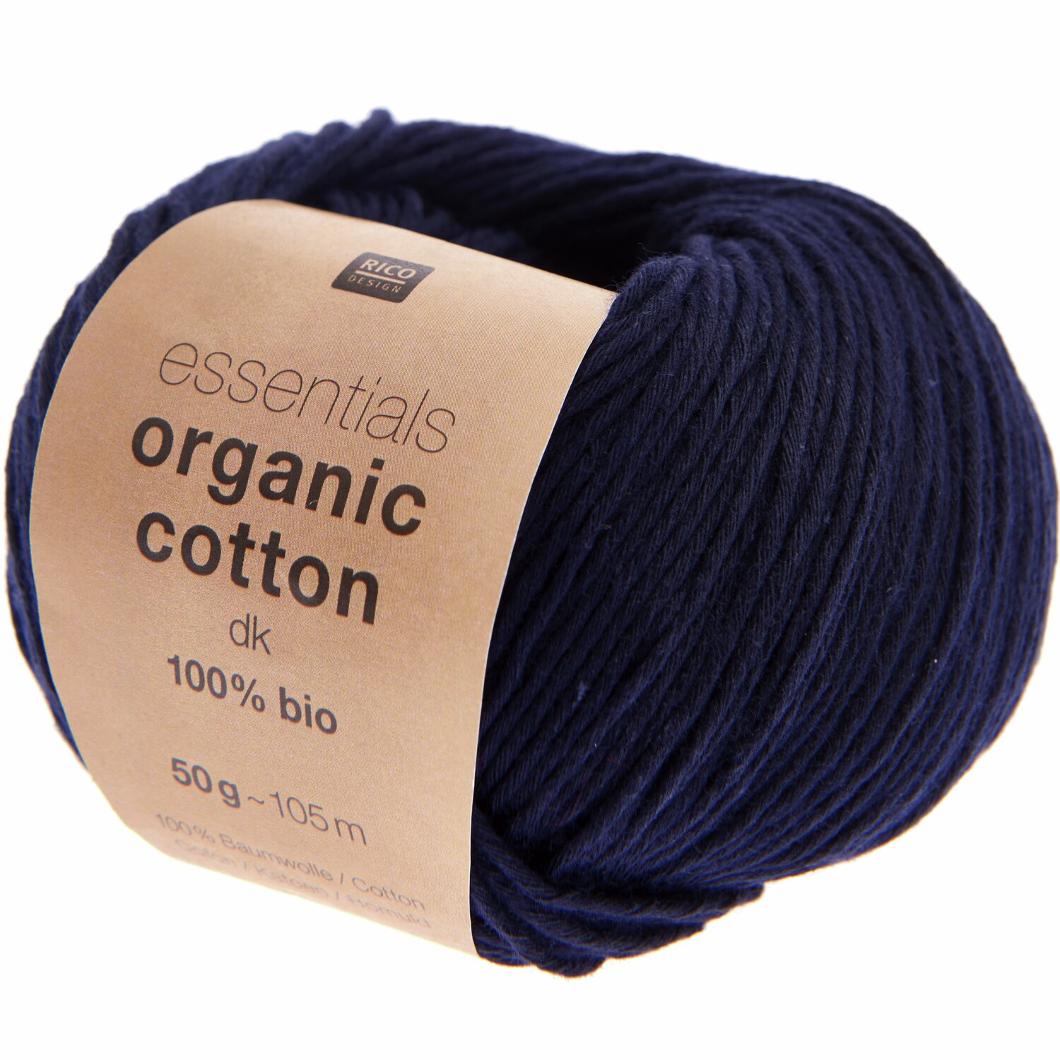 Rico Design Essentials Organic Cotton dk Marine