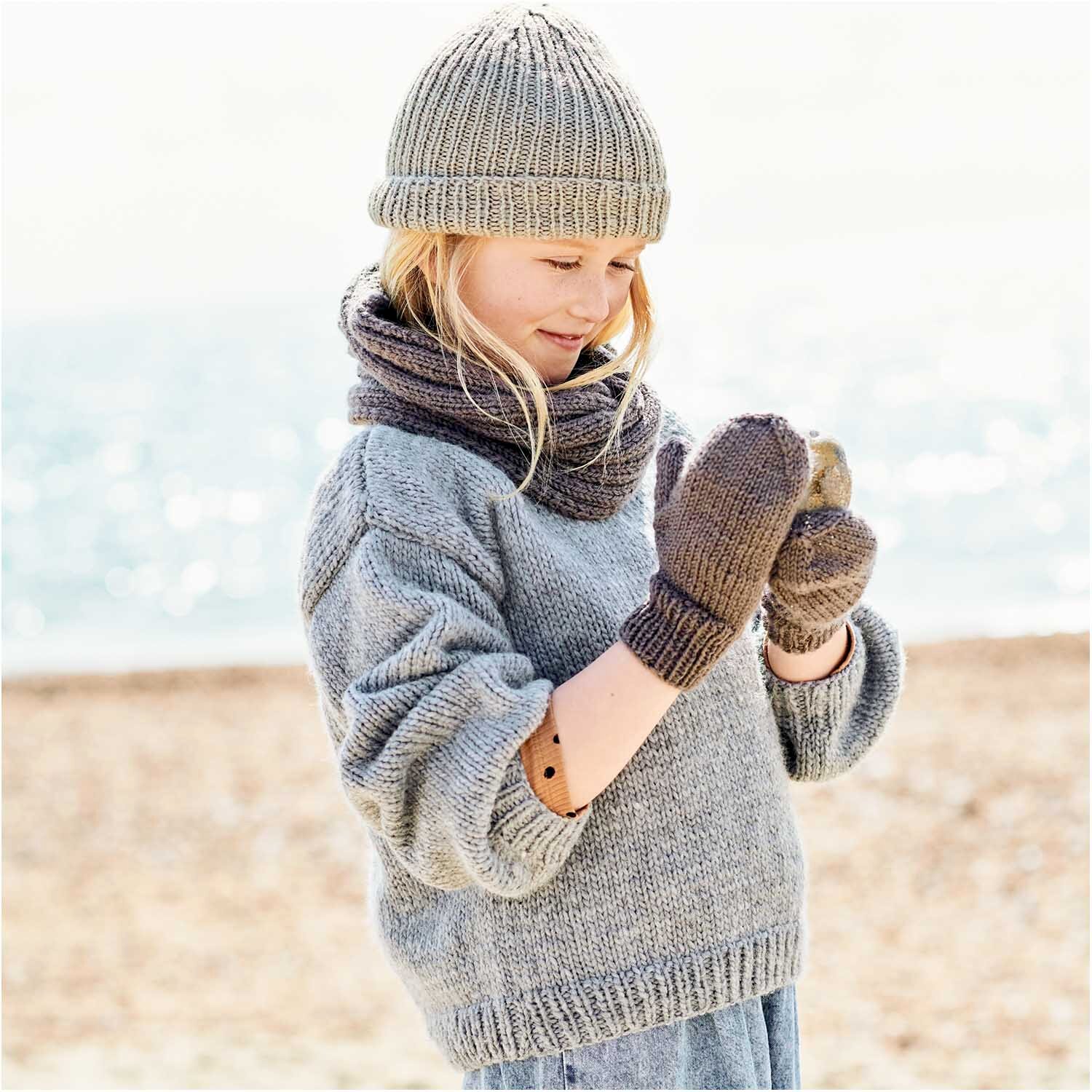 Essentials Soft Merino aran 50g 100m Farbe Grau von Rico Design