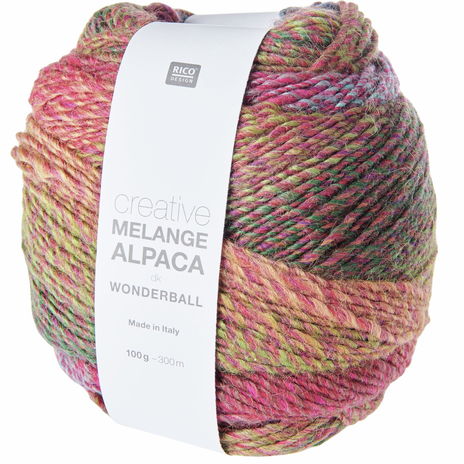 Rico Design Creative Melange Alpaca dk Wonderball Pink