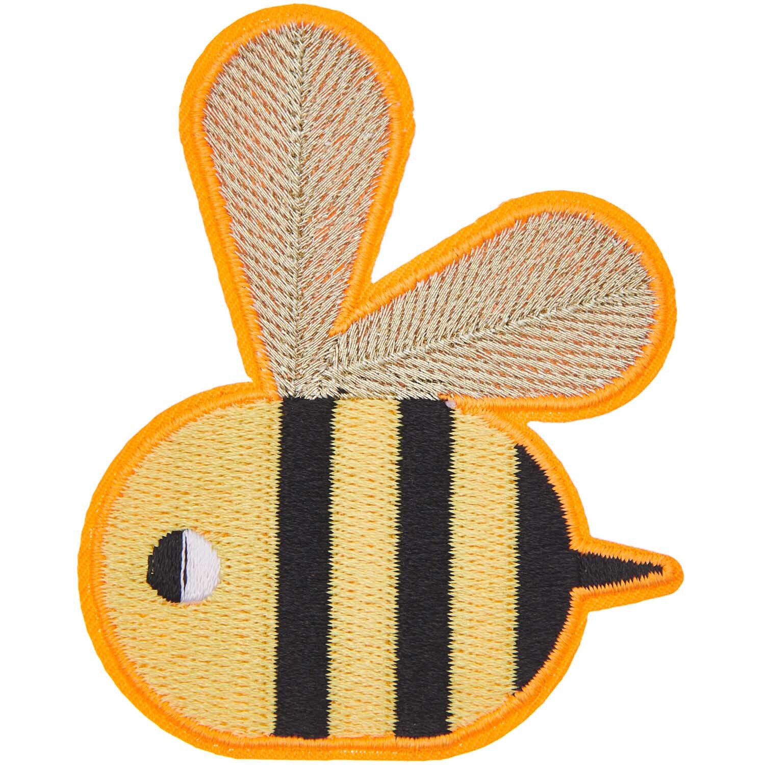 Patch Biene zum Aufbügeln 5,7x7,2cm Patch Biene zum Aufbügeln 5,7x7,2cm