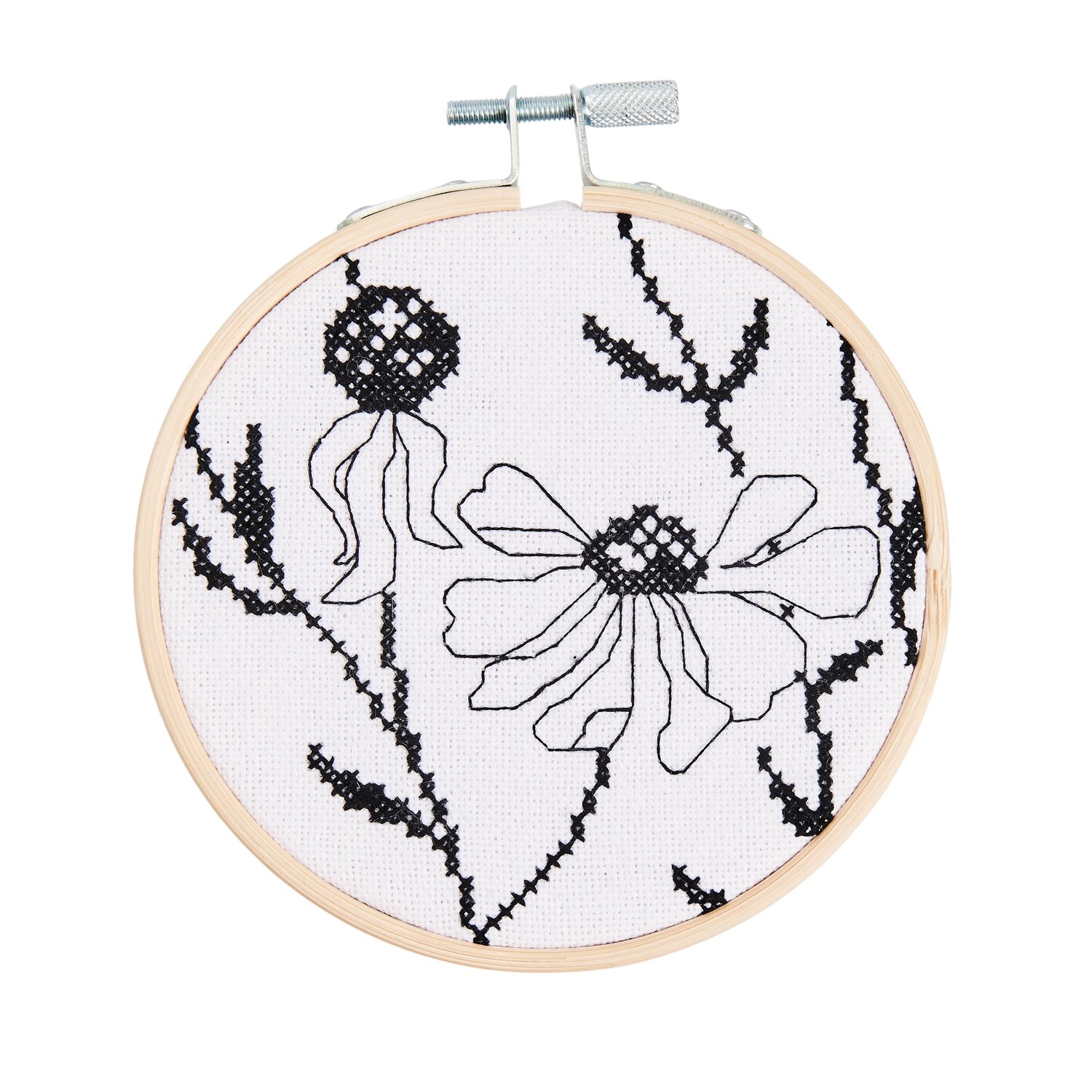 Rico Design Stickpackung Gezählter Kreuzstich Echinacea