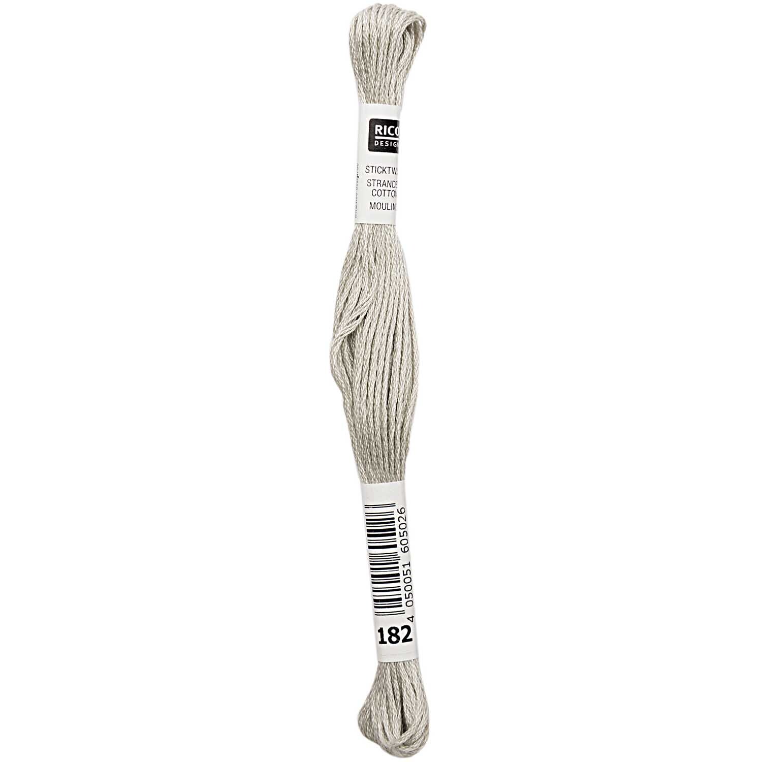 Rico Design Sticktwist 8m 182 Graugrün