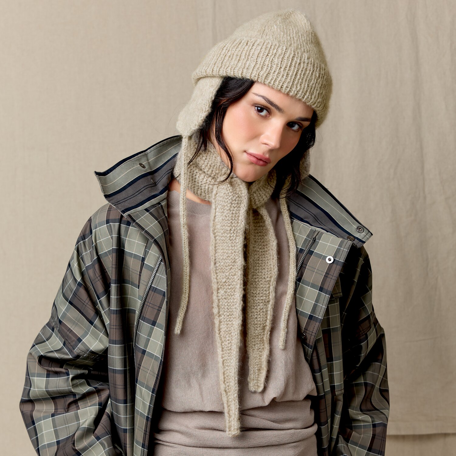 Strickset Mütze Modell 22 aus Luxury Knits Little Pieces von Rico Design
