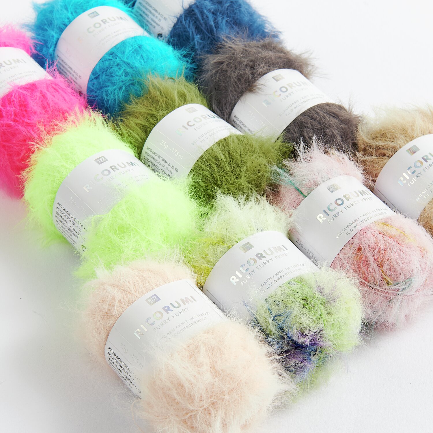 Ricorumi Furry Furry 25g 175m Farbe Nude von Rico Design