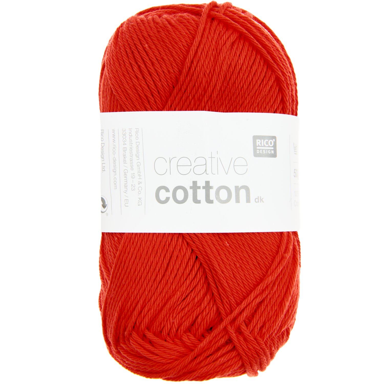 Rico Design Creative Cotton dk Rot