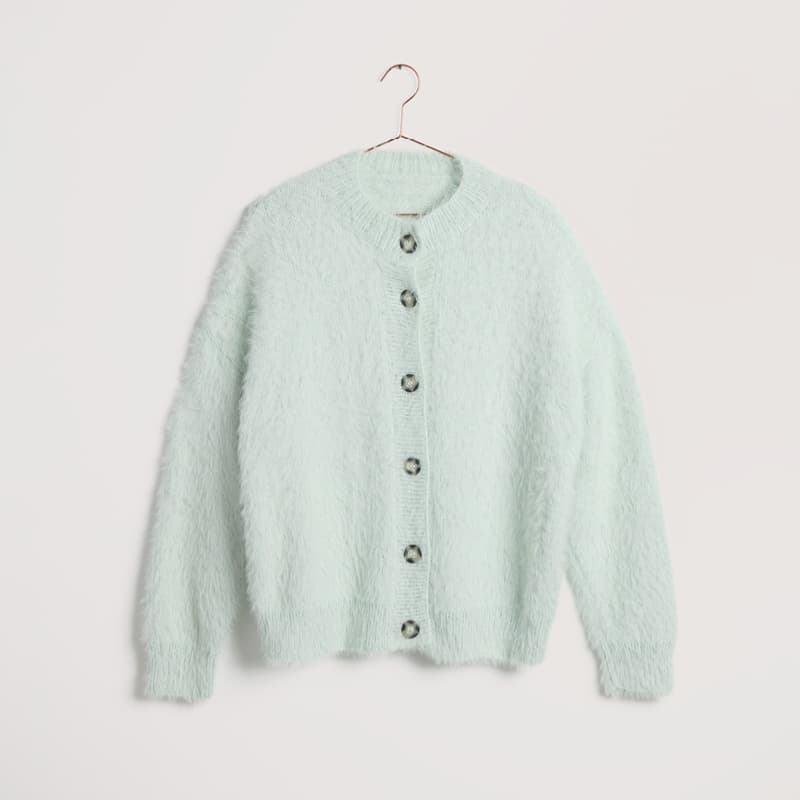 Gestrickte Jacke: Modell 27 aus dem Heft Lovewool No. 22