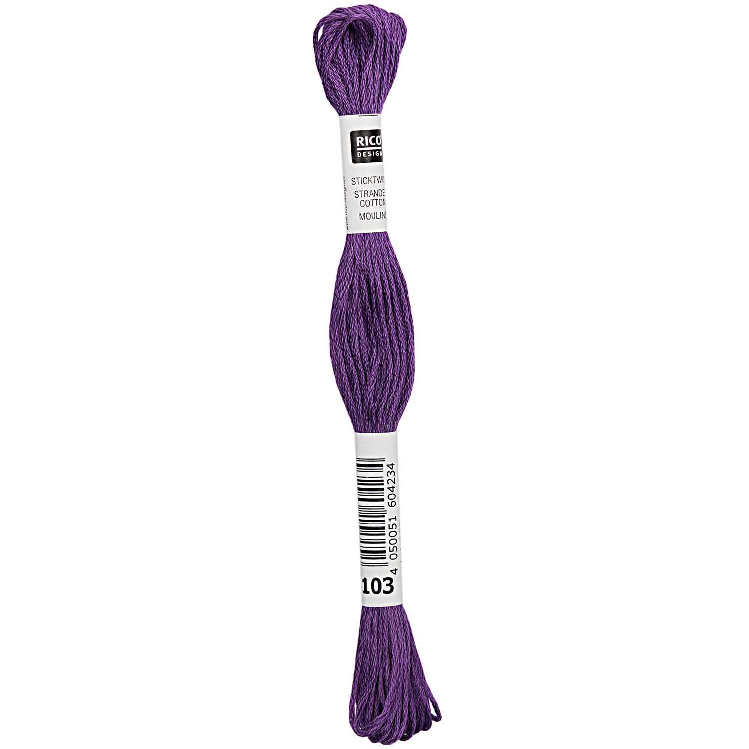 Rico Design Sticktwist 8m 103 Flieder