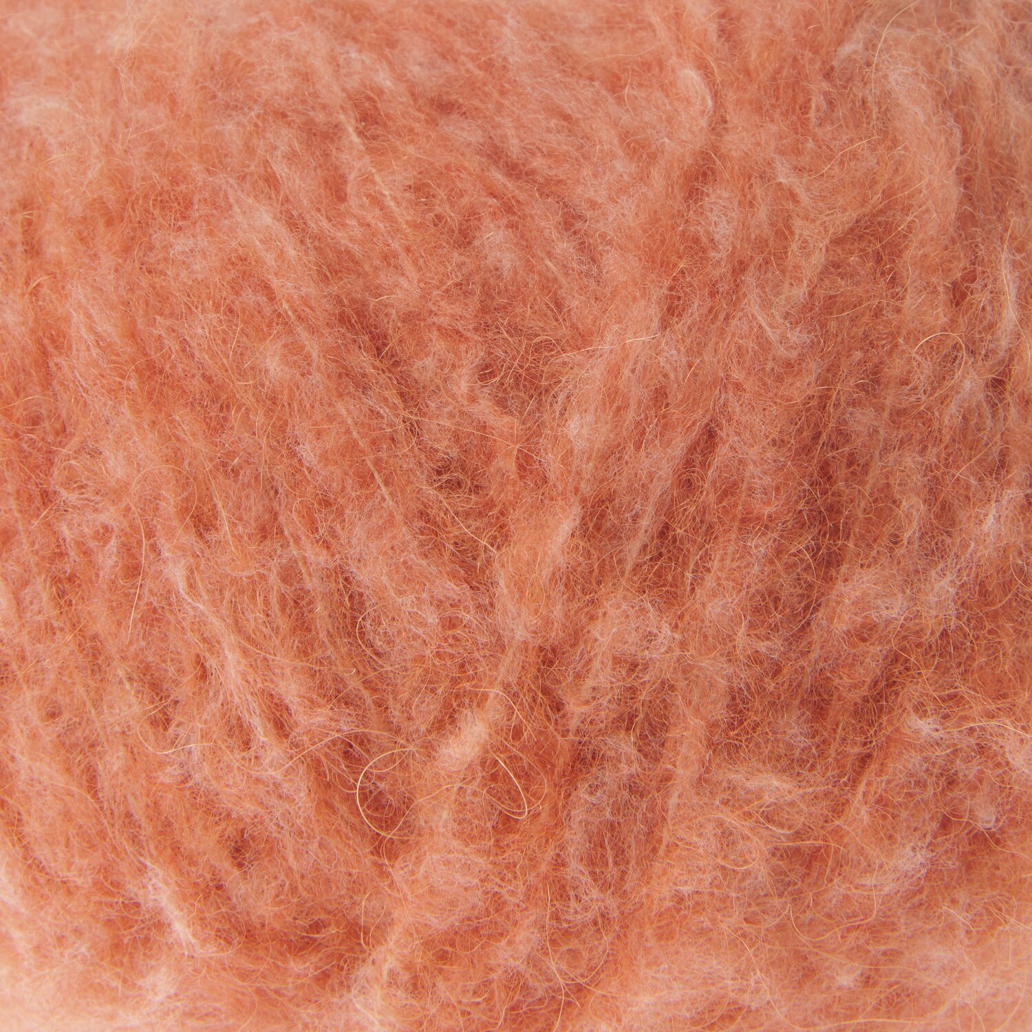 Fashion Alpaca Superfine Heavens Uni, weiches Garn in warmem Orange, ideal für Strickprojekte.