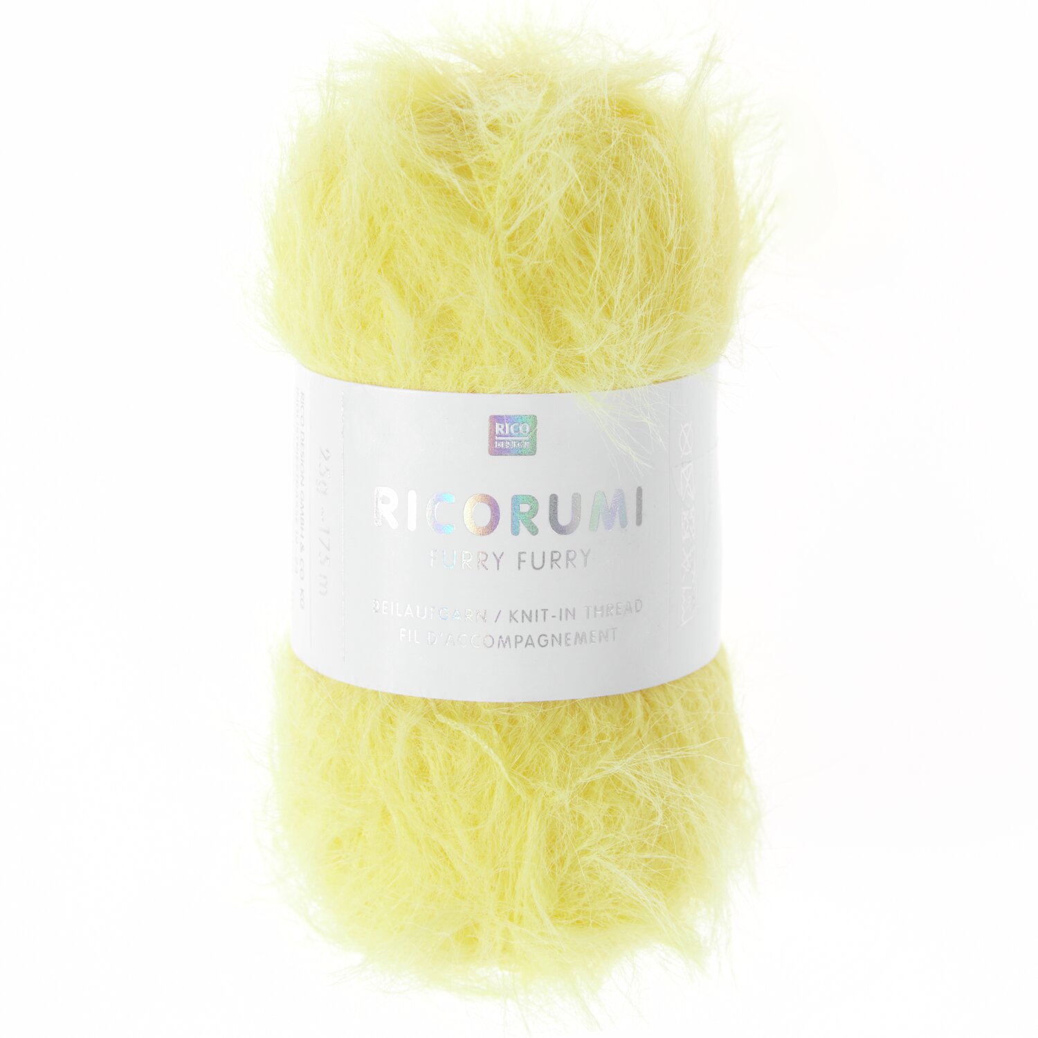 Ricorumi Furry Furry 25g 175m Farbe Gelb von Rico Design