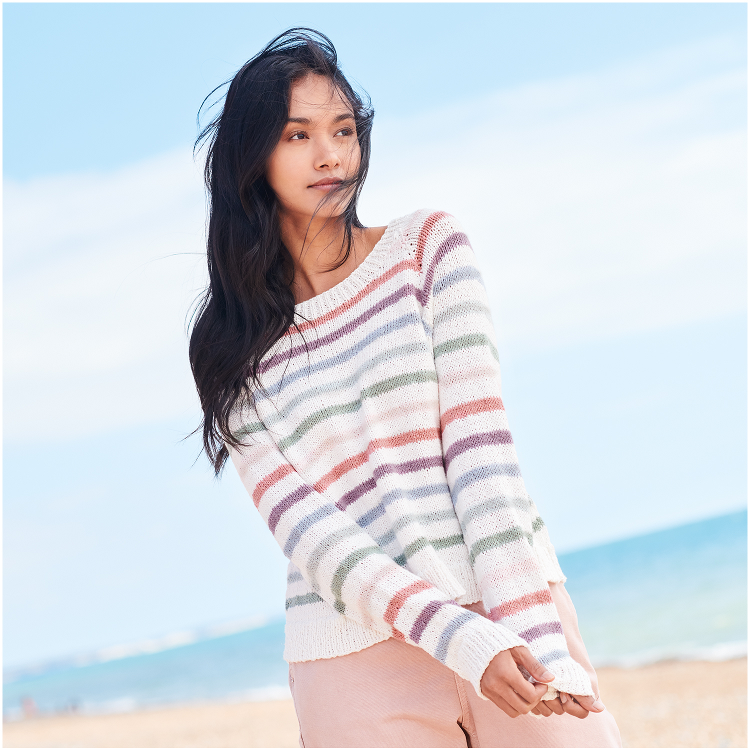 Strickset Pullover Modell 14 aus Lovewool Nr. 18