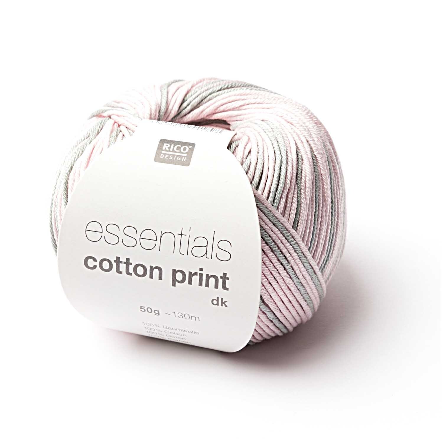 Essentials Cotton Print 130m 50g  Farbe Flieder von Rico Design