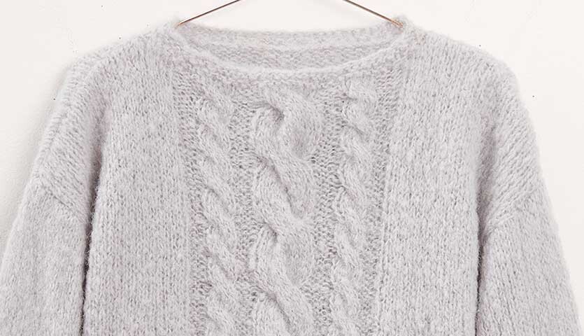 Strickanleitung Pullover aus Fashion Light Luxury