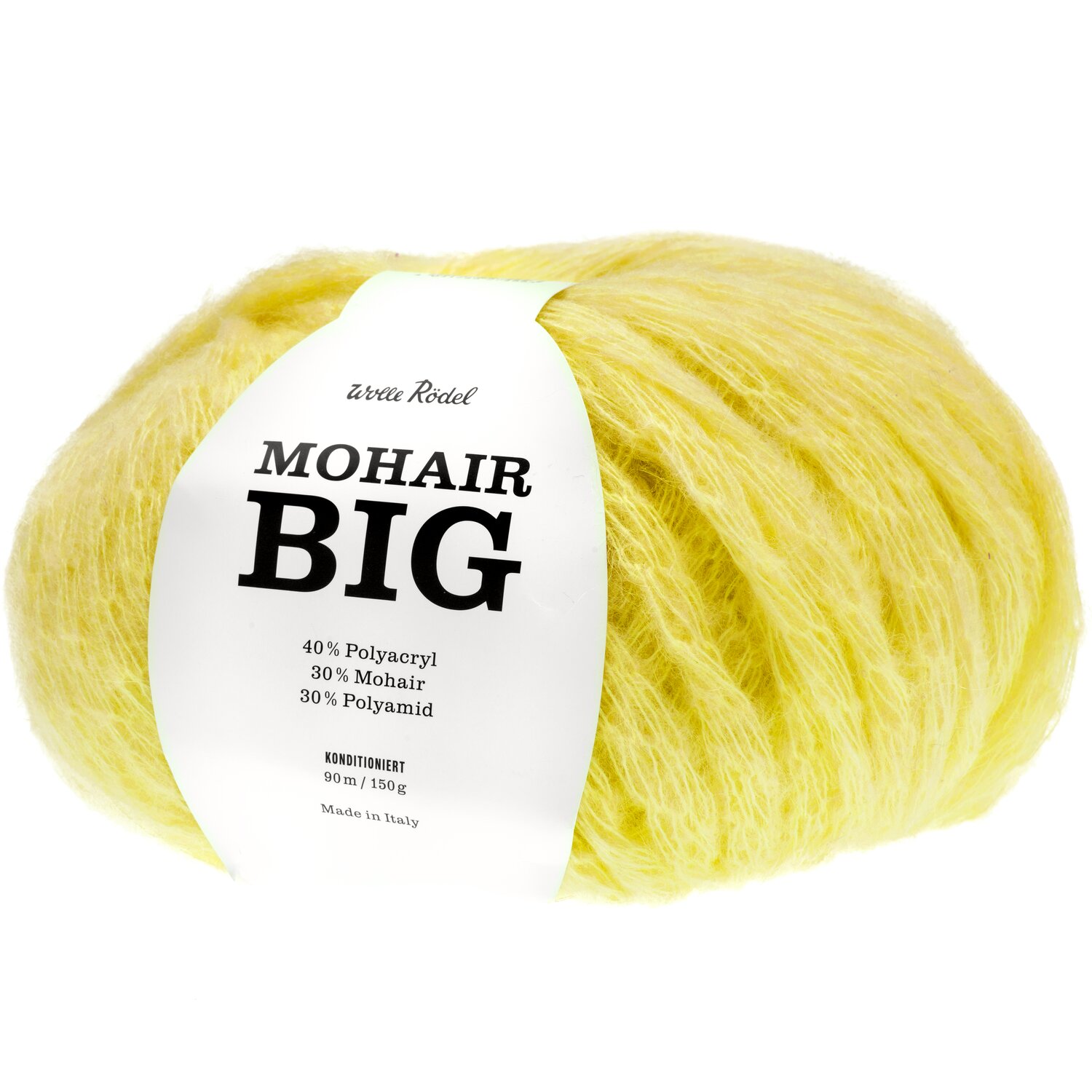 Mohair Big 150g 90m Farbe Zitrone von idee. Creativmarkt