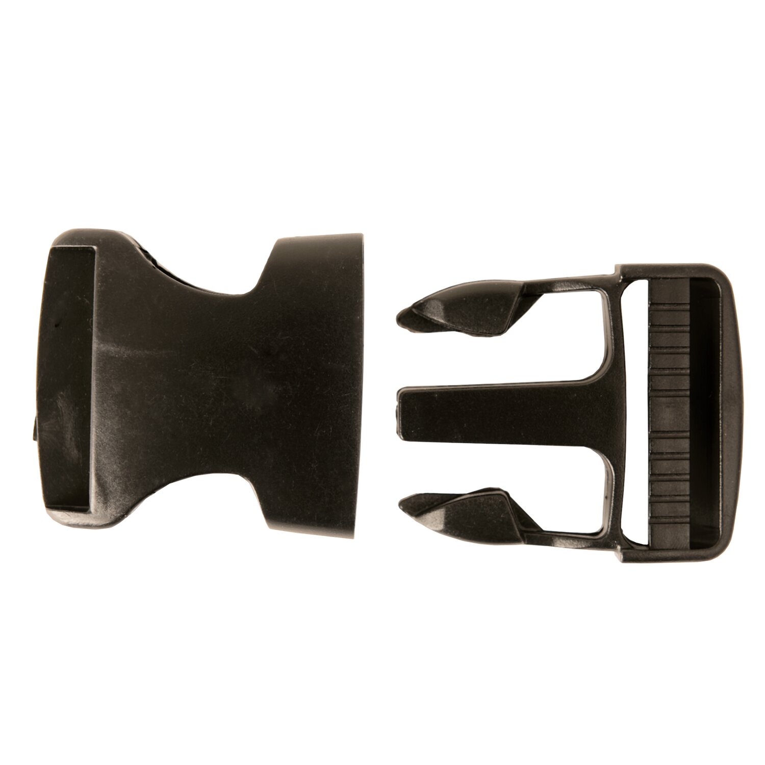 Steckverschluss mit Schnalle schwarz  40mm von Rico Design