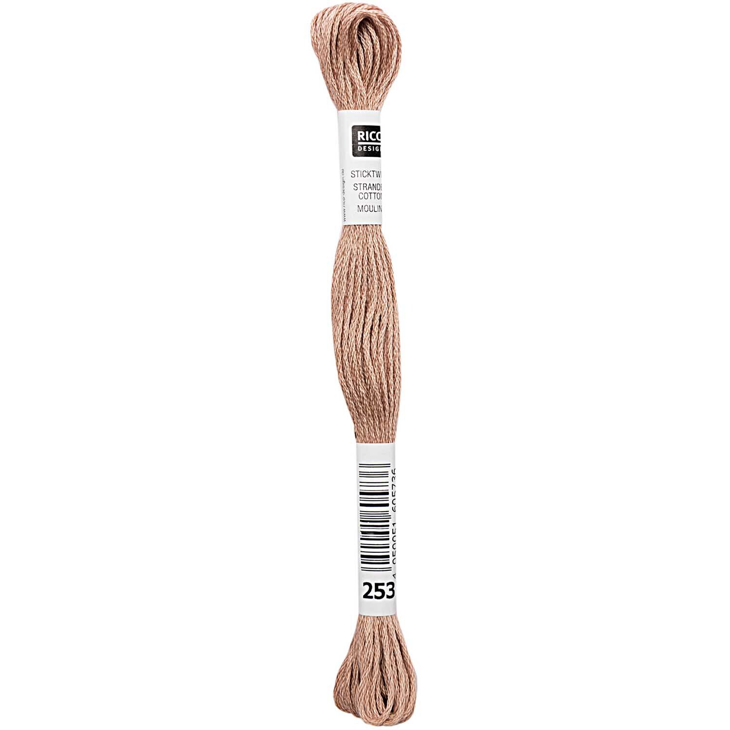Rico Design Sticktwist 8m 253 Rosenholz
