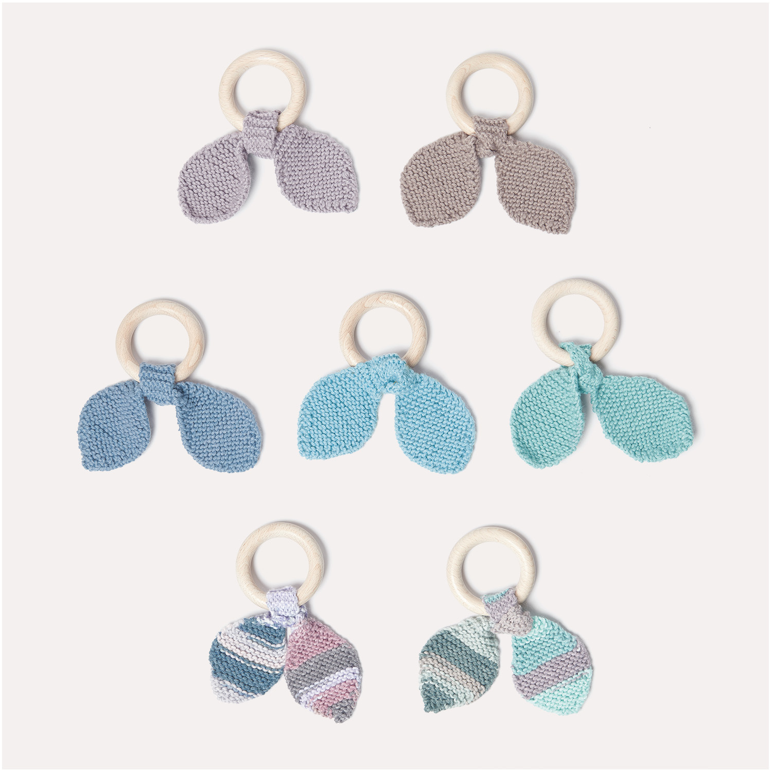 Strickset Beißring Modell 08 aus Baby Nr. 38 Strickset Beißring Modell 08 aus Baby Nr. 38