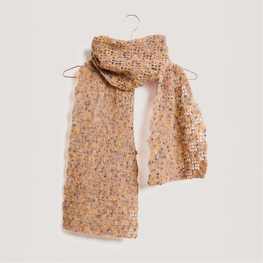 Gehäkelter Schal: Modell 23 aus dem Heft Lovewool No. 21