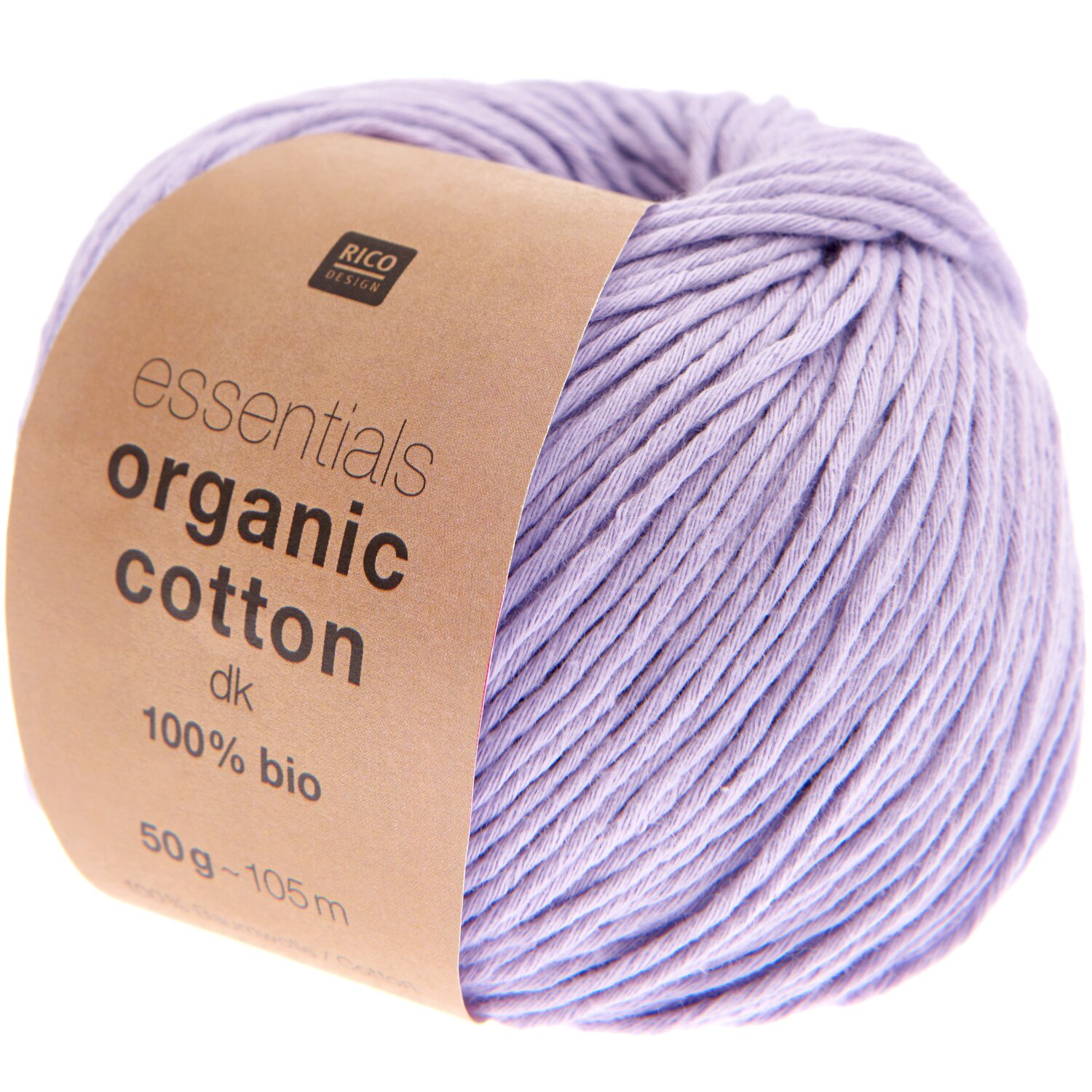 Rico Design Essentials Organic Cotton dk flieder