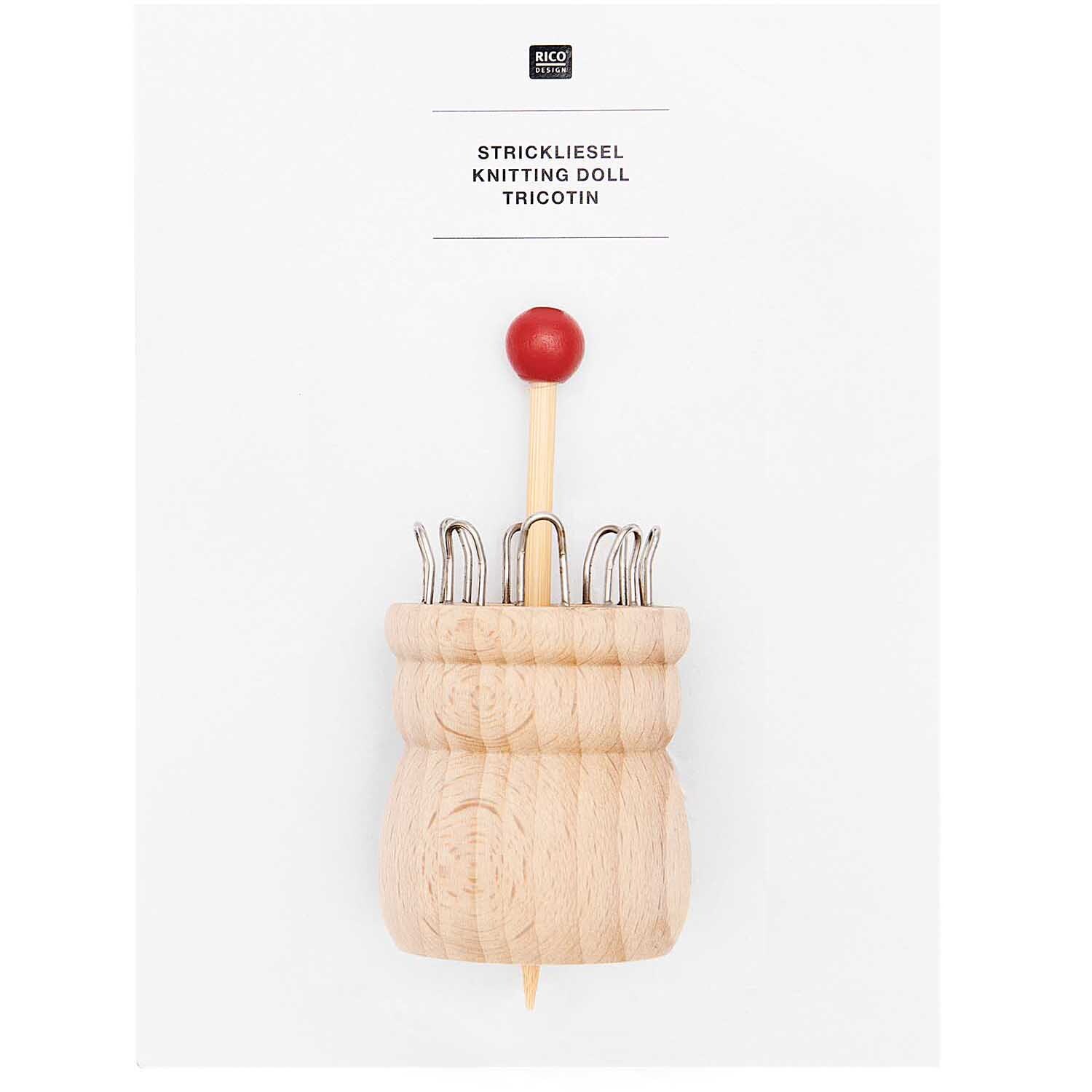 Strickliesel mit 8 Haken von Rico Design