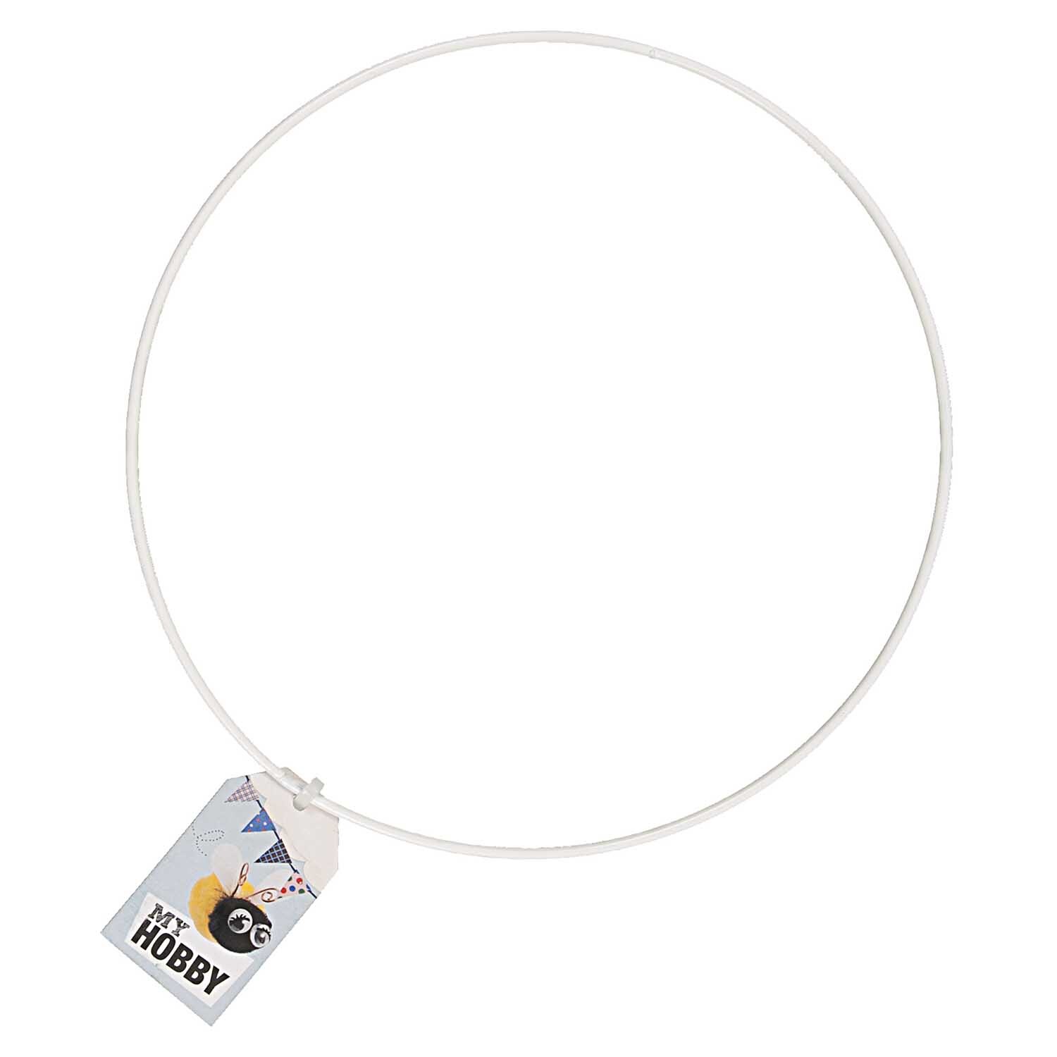 Rico Design Metallring Offwhite glänzend 20 cm