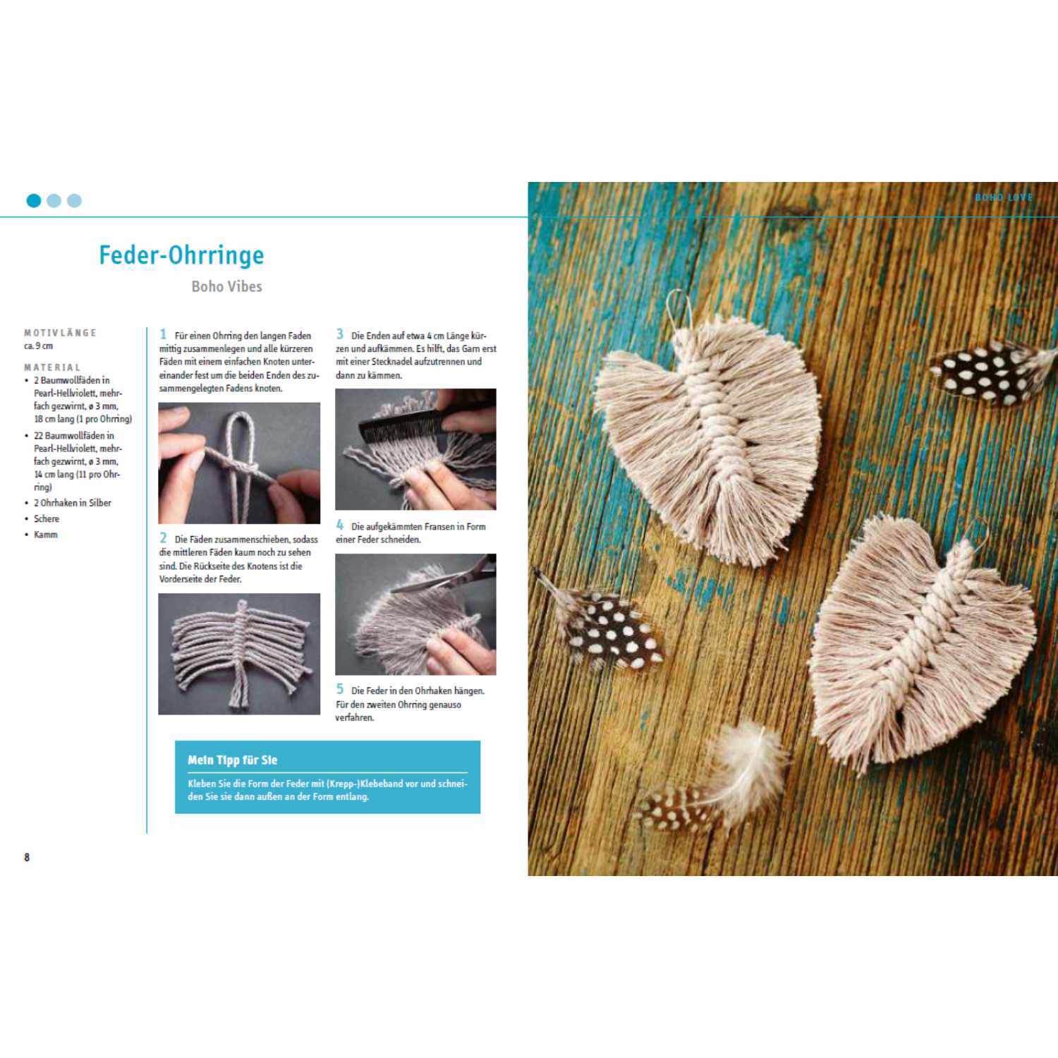 Makramee Schmuck & Accessoires von frechverlag