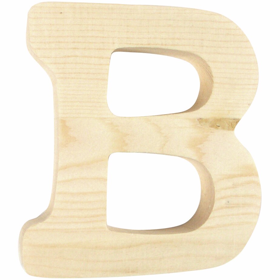 Rico Design Holz-Buchstaben 8cm B