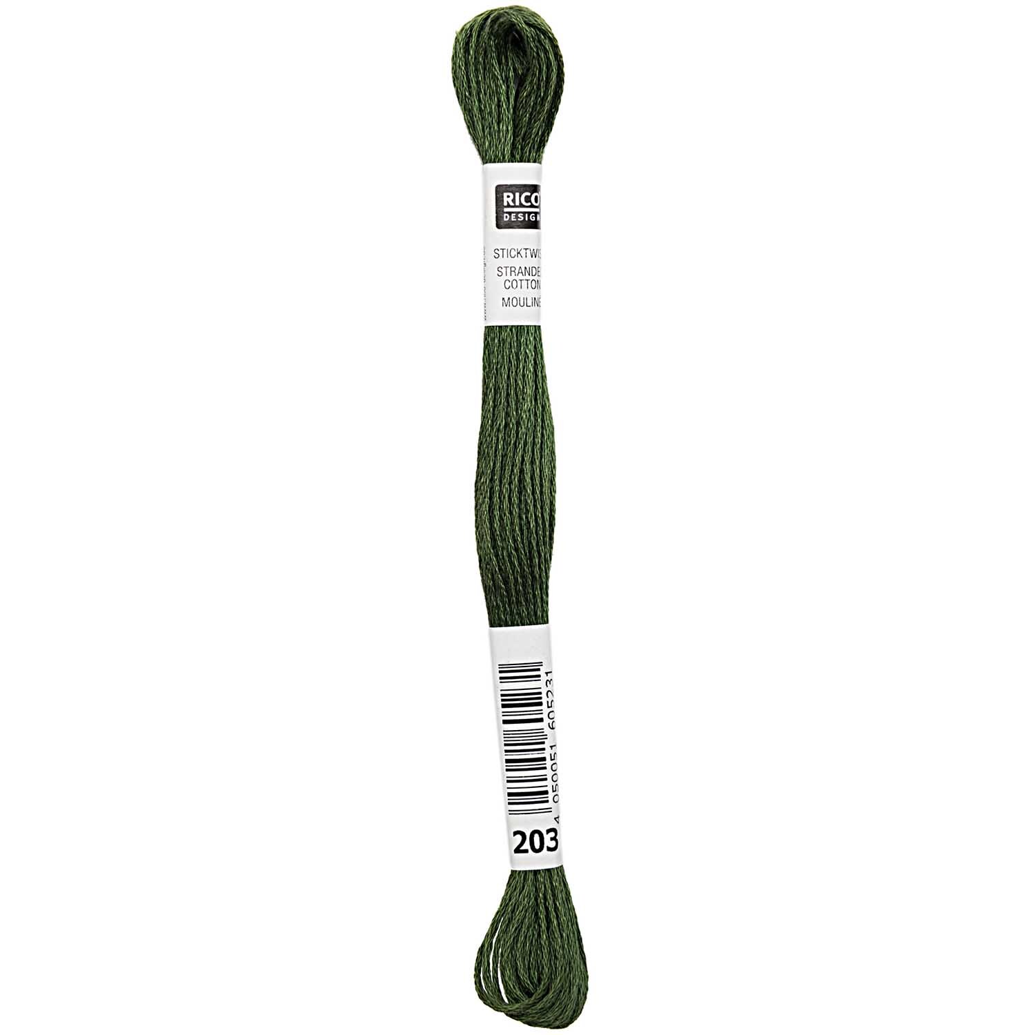 Rico Design Sticktwist 8m 203 Grün