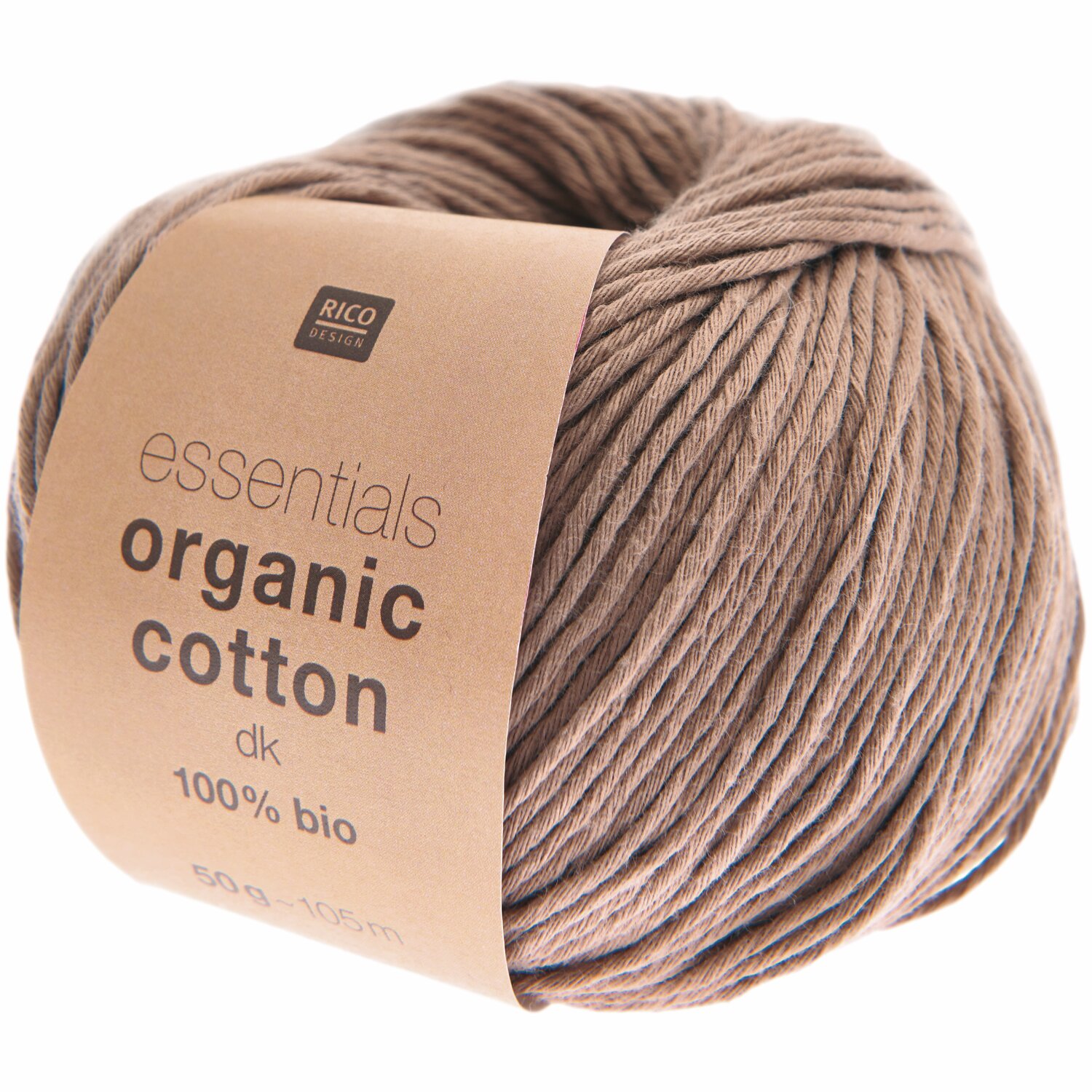 Rico Design Essentials Organic Cotton dk Nougat