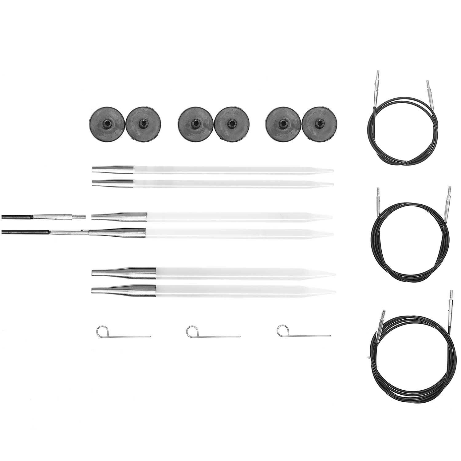 Nadelset Deluxe Acryl 18-teilig