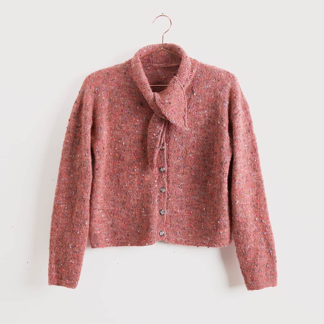 Gestrickte Jacke: Modell 31 aus dem Heft Lovewool No. 21
