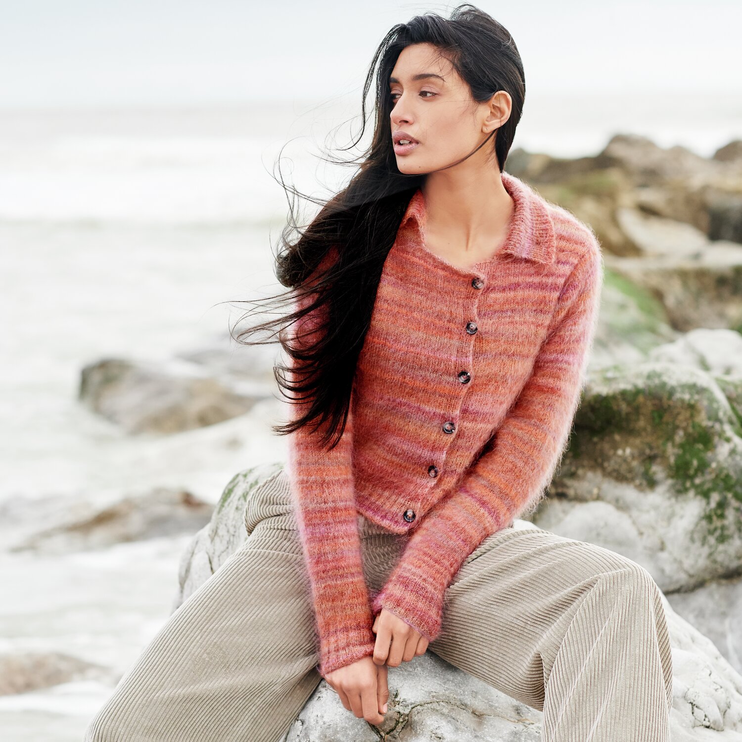 Strickset Jacke Modell 40 aus Lovewool No. 21 von Rico Design