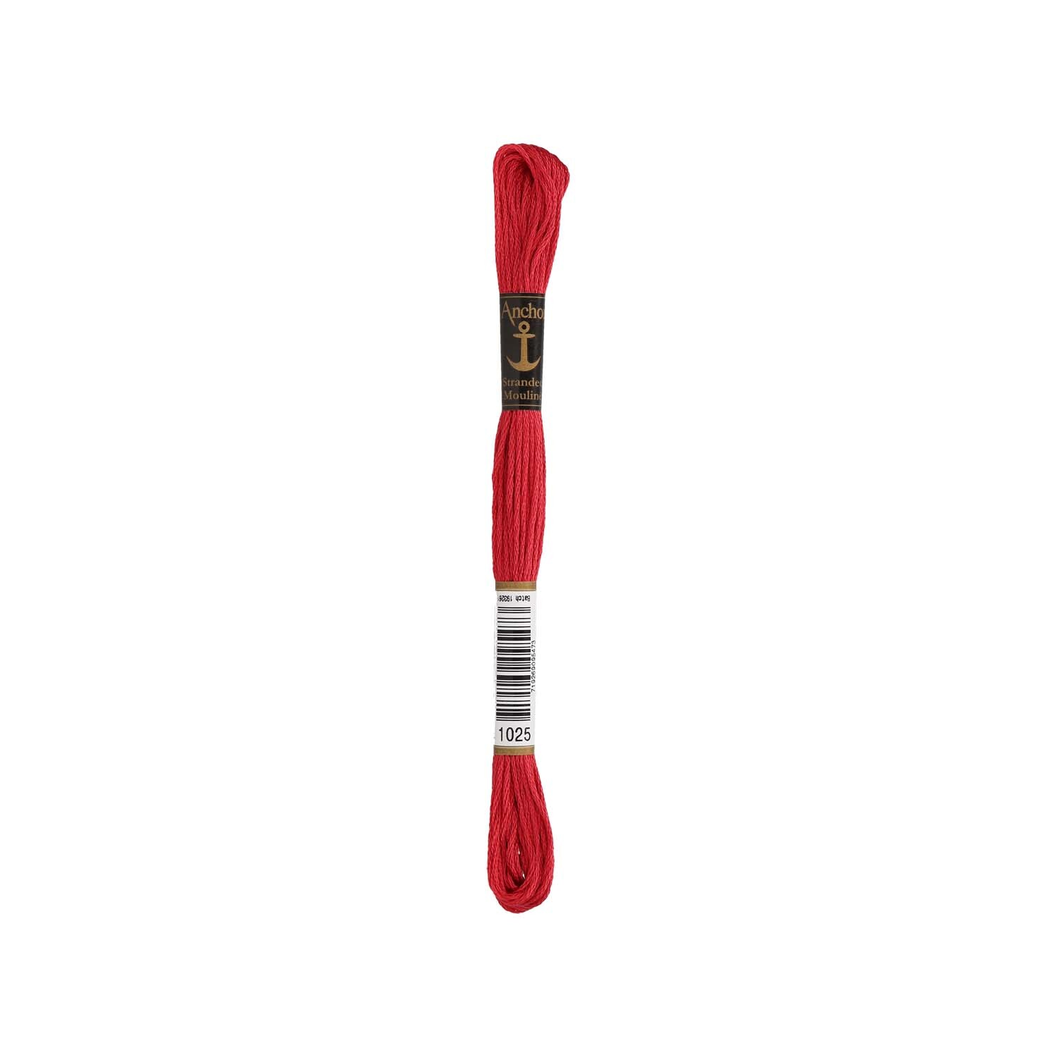 Anchor Coats Sticktwist 8m 01025 Orangerot Mittel