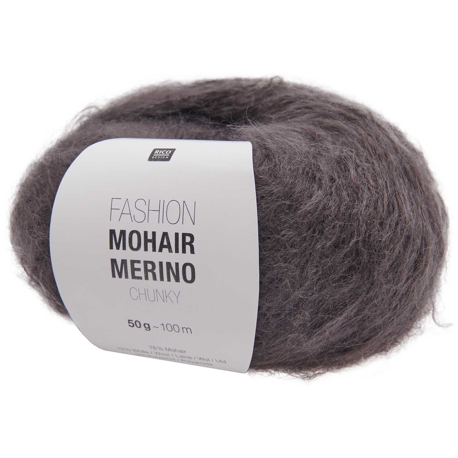 Rico Design Fashion Mohair Merino Chunky Anthrazit