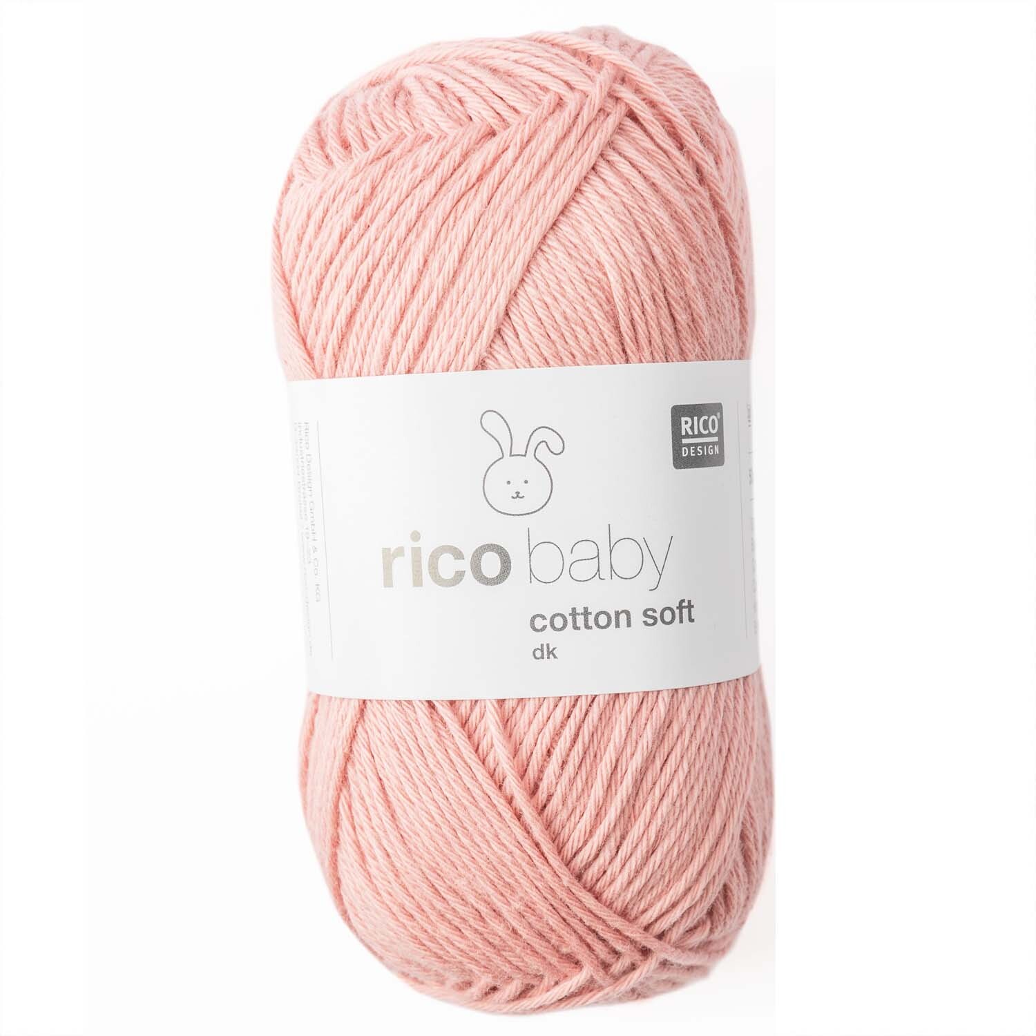 Rico Design Rico Baby Cotton Soft dk Dunkelrosa