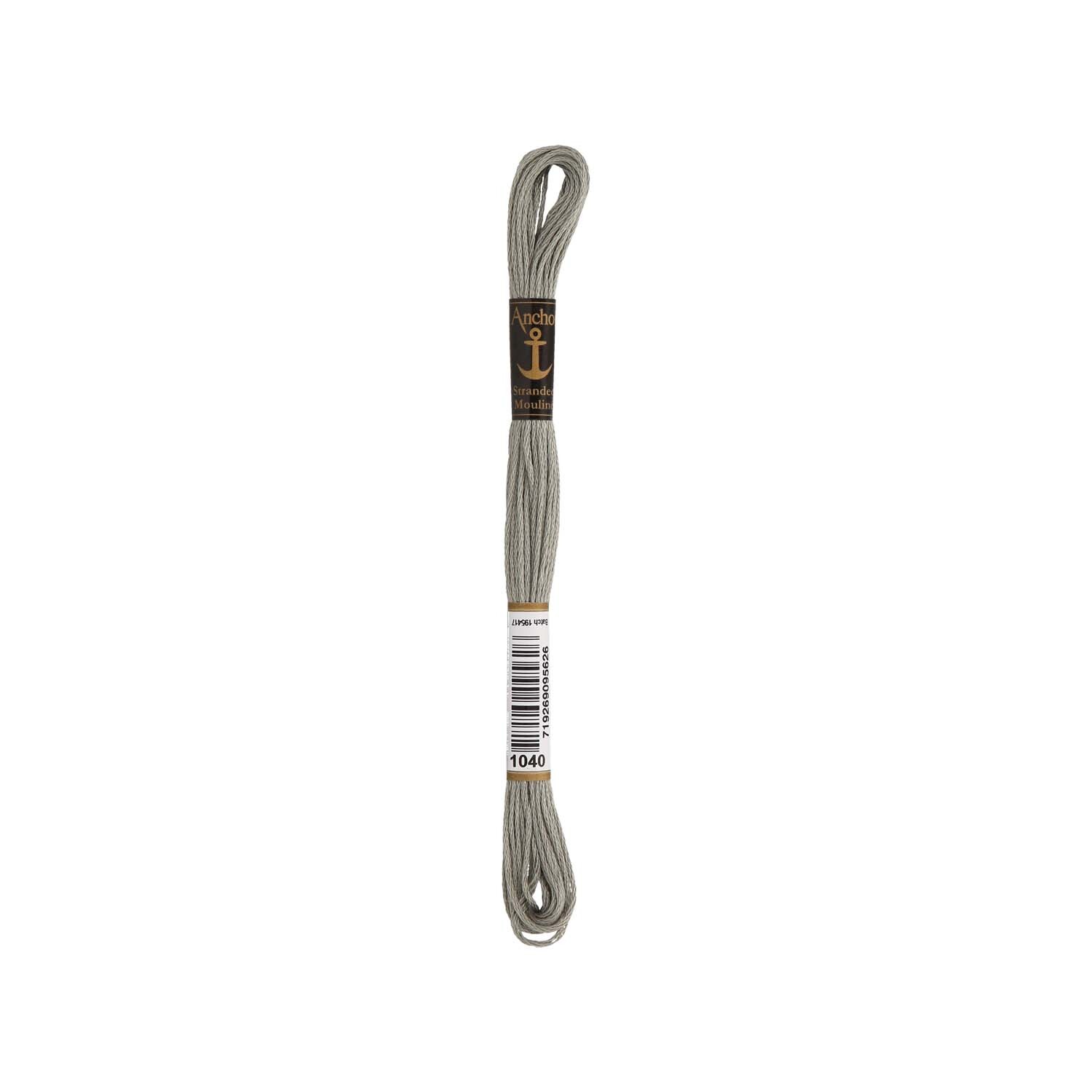 Anchor Coats Sticktwist 8m 01040 Grüngrau Hell